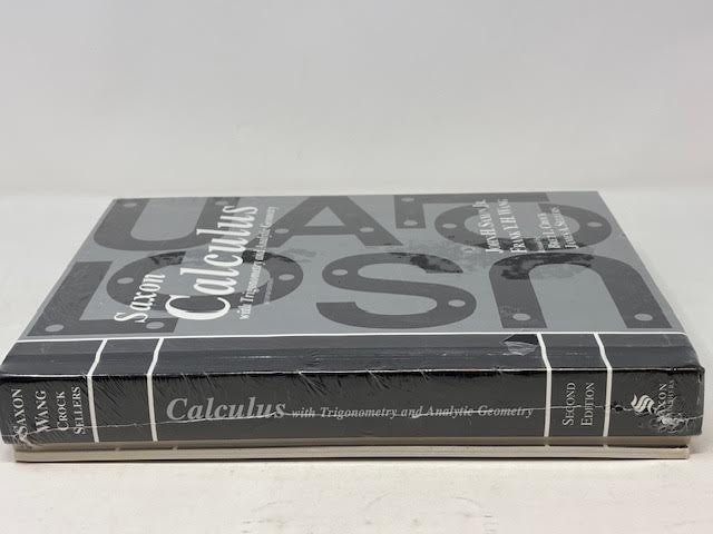 CALCULUS 2nd Edition HOMESCHOOL KIT by John Saxon & Frank Wang (HC, 2006)-NEW