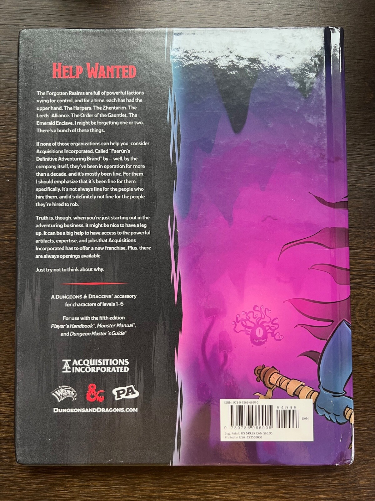 Dungeons & Dragons 5th Edition Acquisitions Incorporated