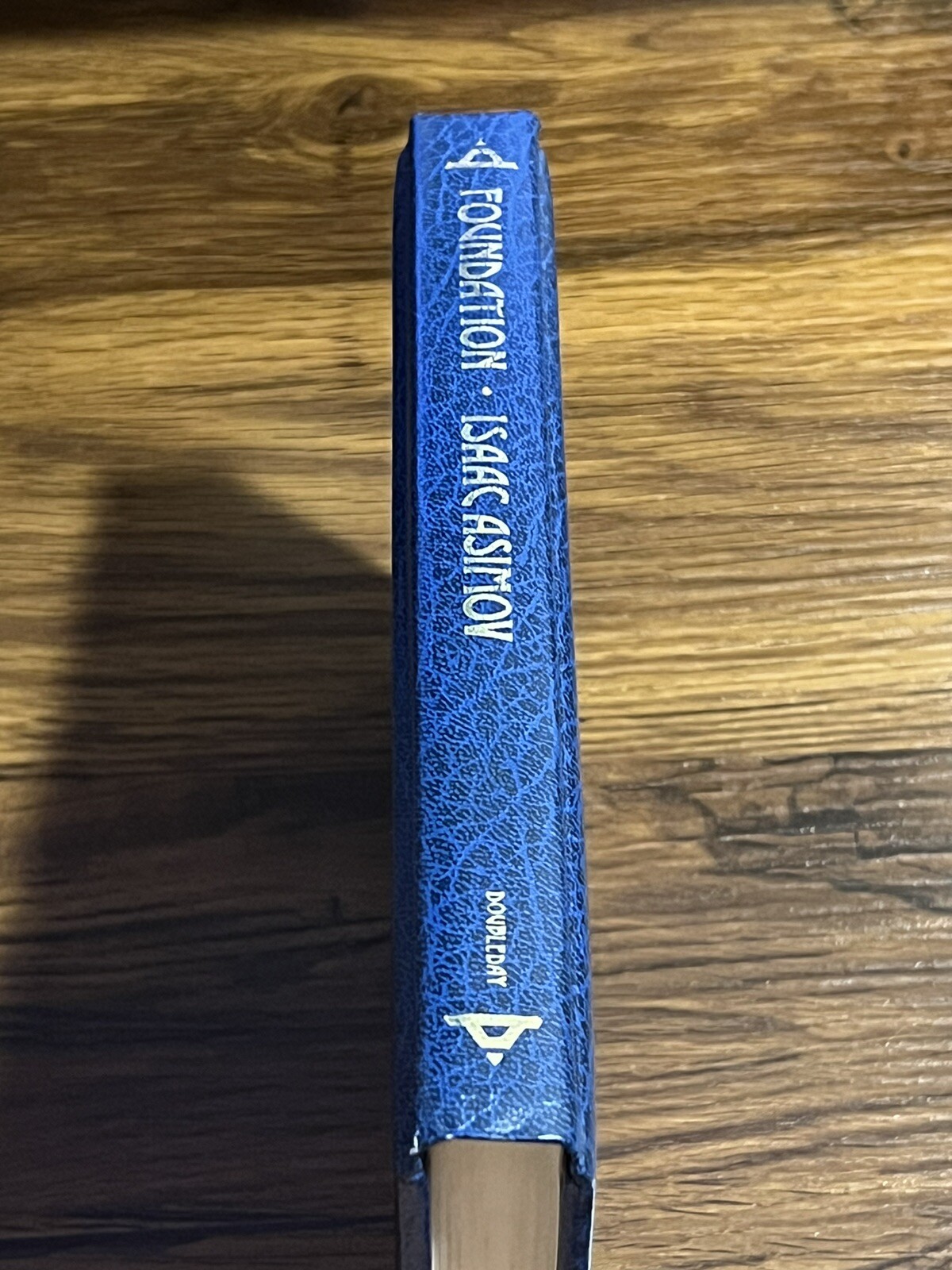 Foundation by Isaac Asimov – Doubleday Blue Faux Leather Bound Hardcover