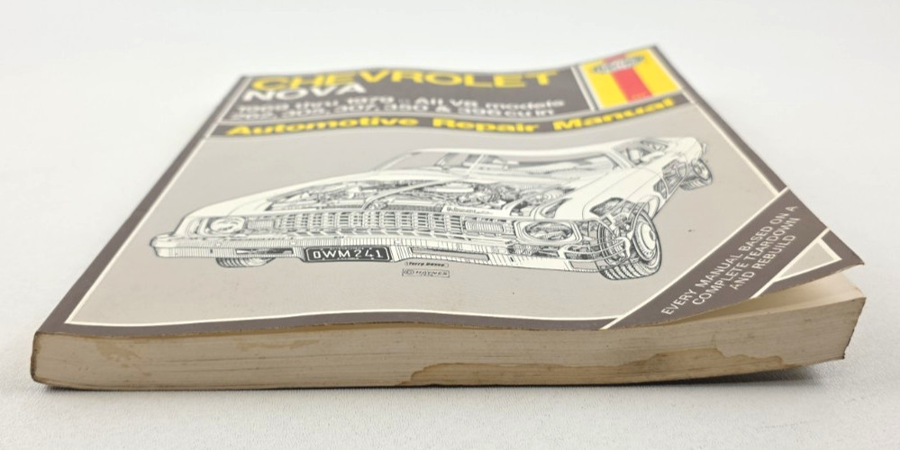 GM Chevrolet Nova 1969-79 262-396 In Eng Chilton Haynes Auto Repair Manual 241