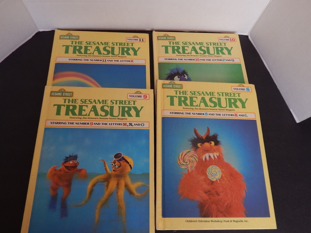 1983 Sesame Street Treasury Vol. 1-15; HB