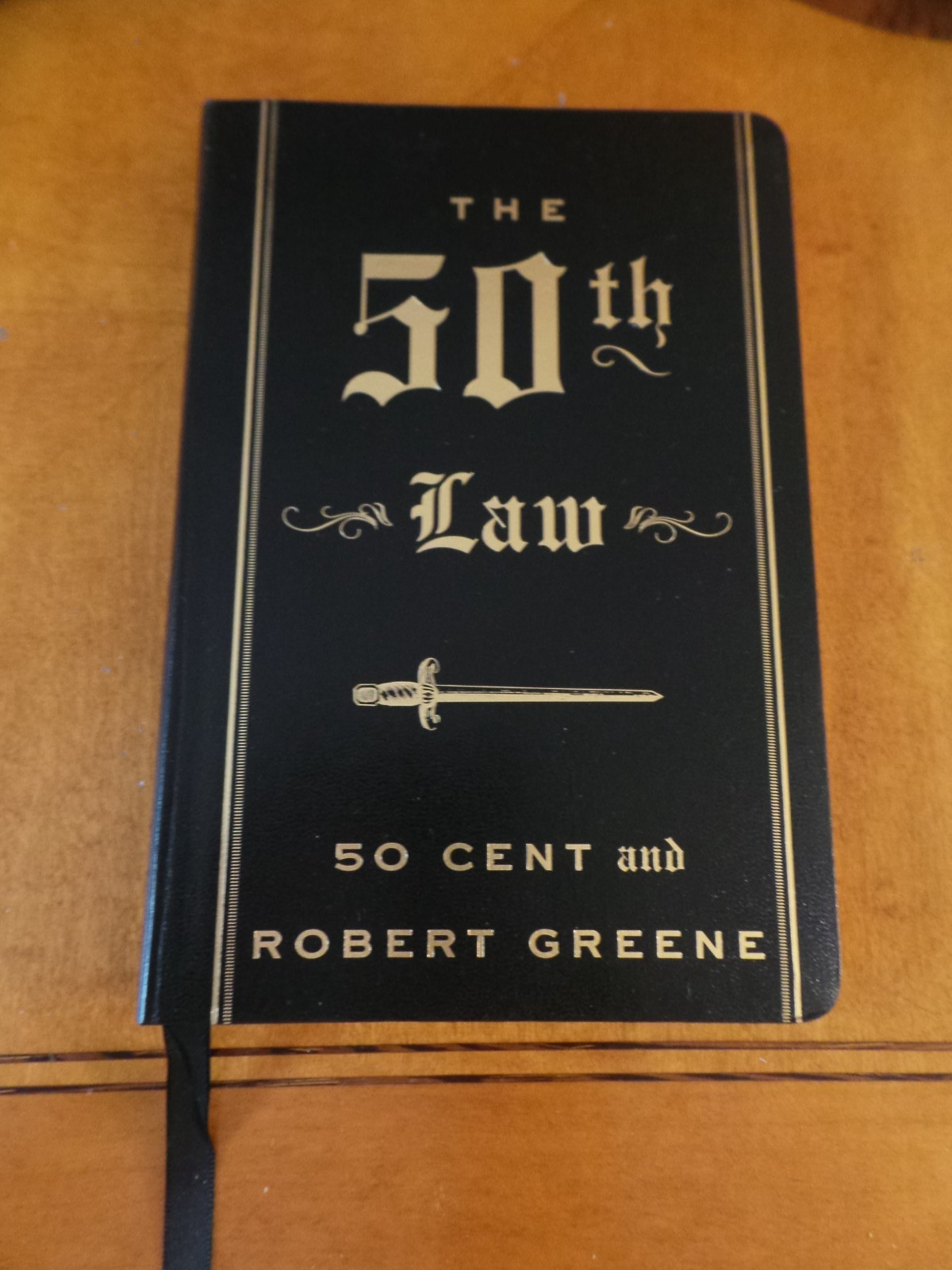 The 50th Law by 50 Cent Robert Greene HC Faux Leather Bound 2009 HarperCollins F