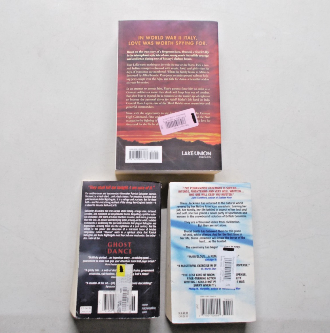 3 MARK T SULLIVAN # MIXED PB & TRADE PB PURIFICATION GHOST DANCE SCARLET SKY