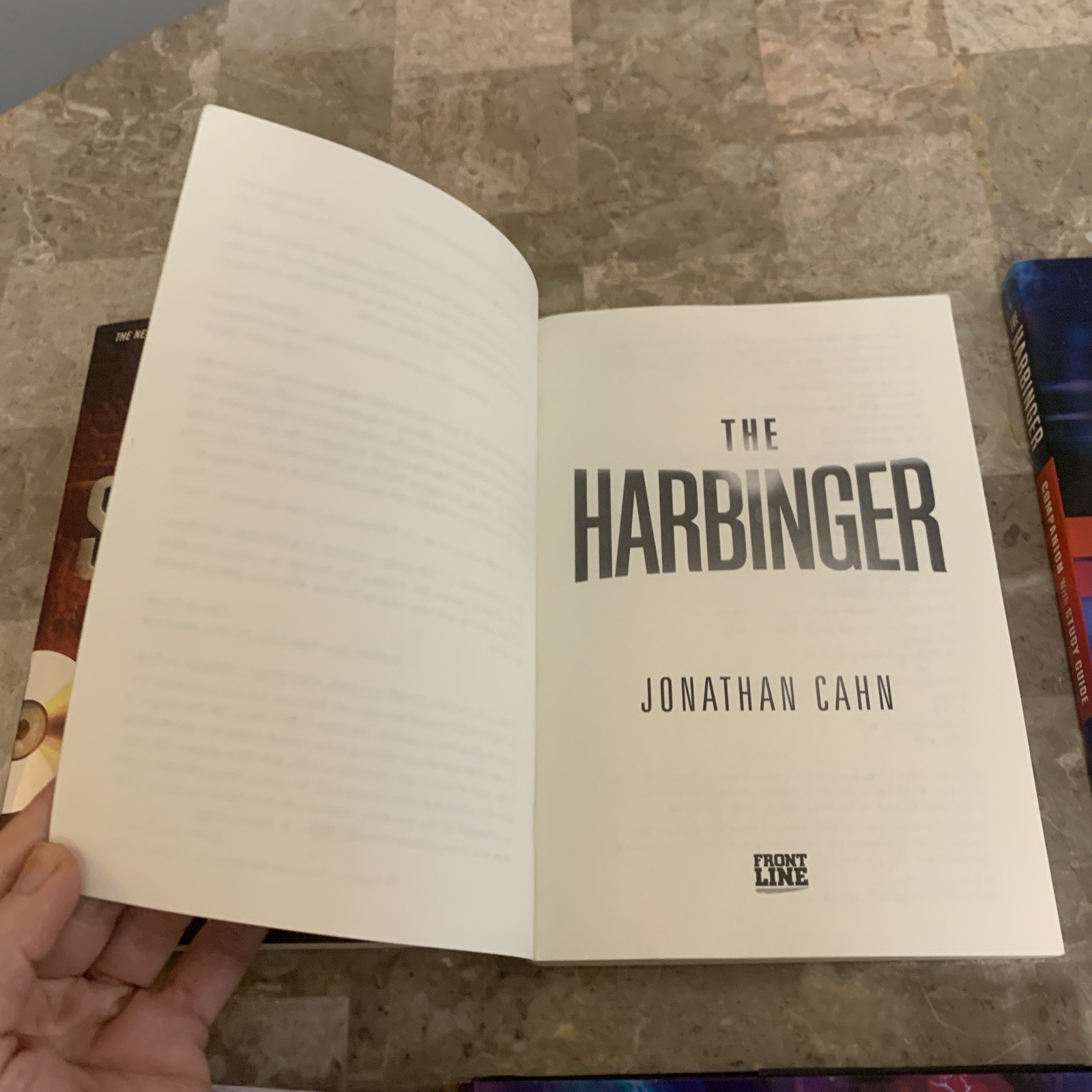 Jonathan Cahn 6 Book Lot Set The Harbinger DVD Return of Gods Dragon’s Prophecy+