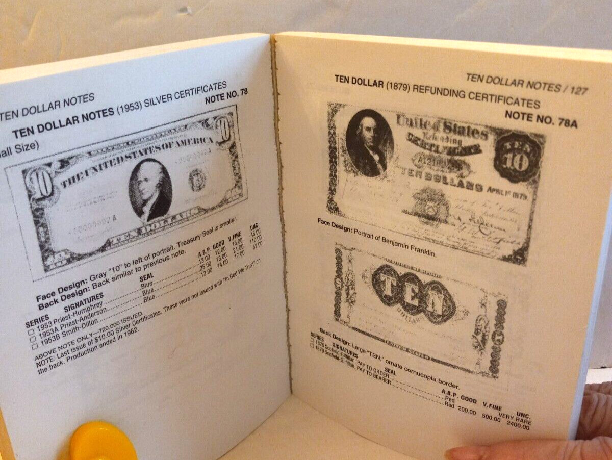 OFFICIAL 1995 BLACK BOOK PRICE GUIDE UNITED STATES PAPER MONEY MARC HUDGEONS PB