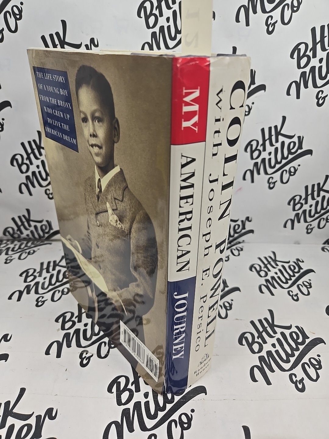 My American Journey by Colin Powell 1995 Hardcover Biography Politics w/ DJ