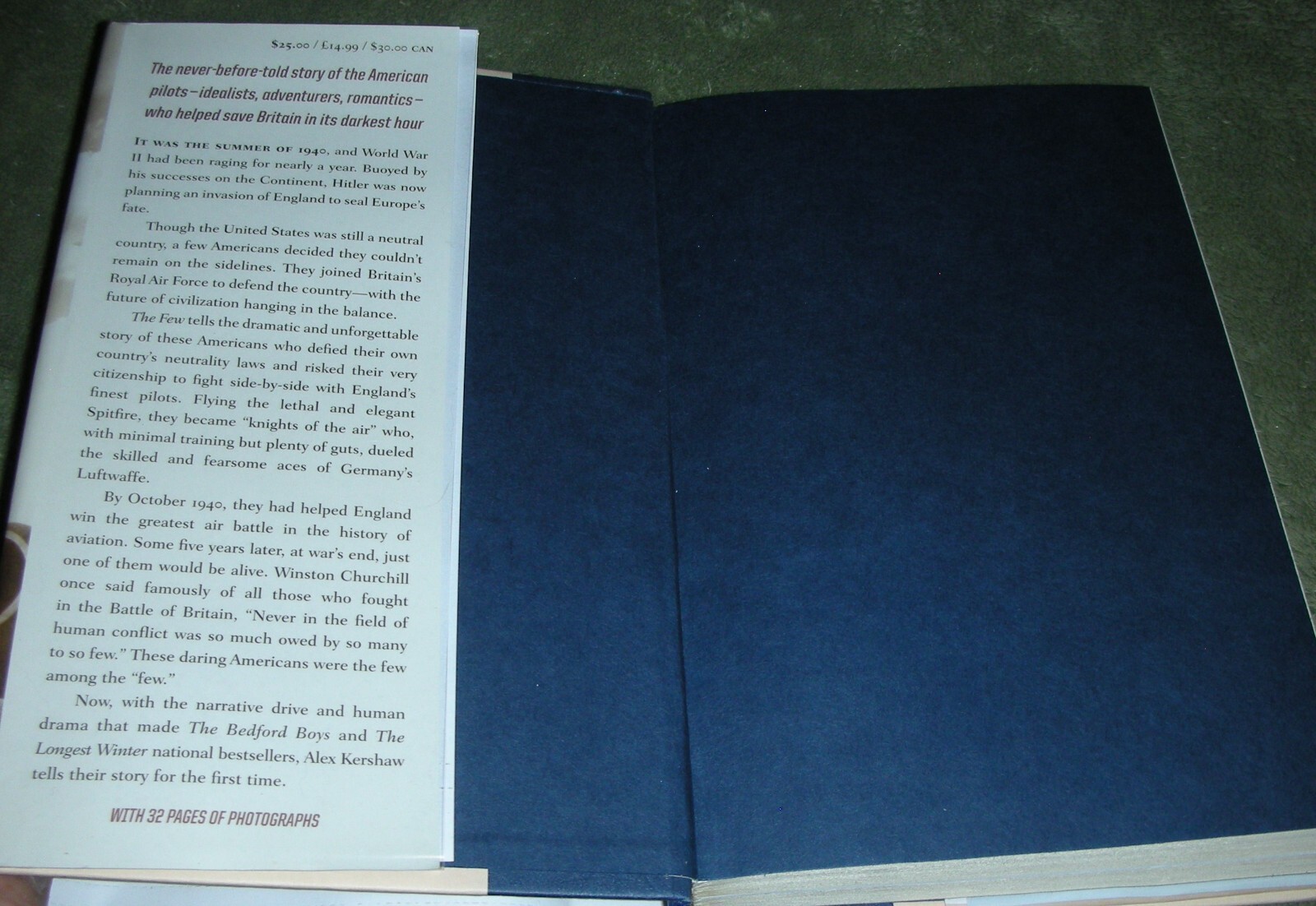 THE FEW by Alex Kershaw 2006 HC/DJ ~ 1st Edition / 1st Printing + Cover
