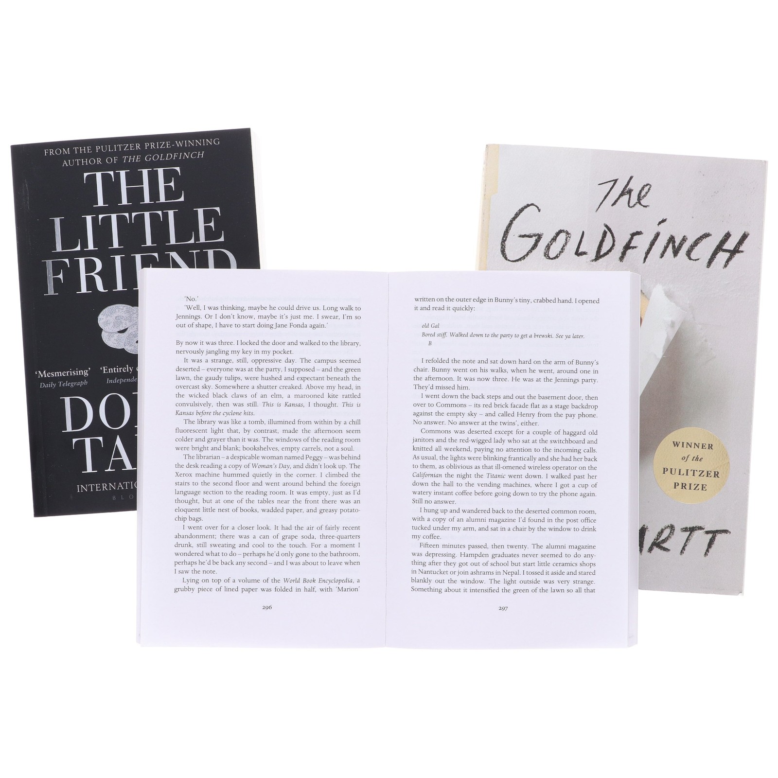 Donna Tartt 3 Books Collection Set – Fiction – Paperback