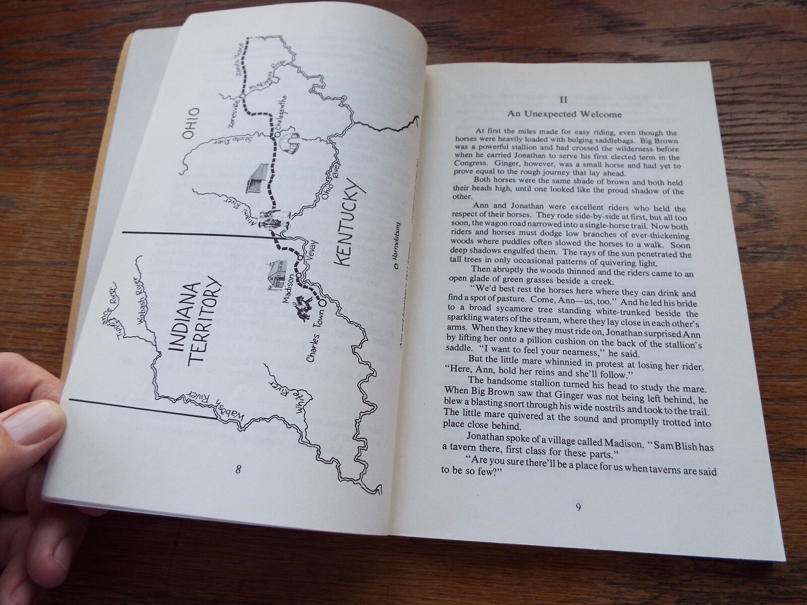 Wilderness to Washington : An 1811 Journey on Horseback by Eleanor R Long SIGNED