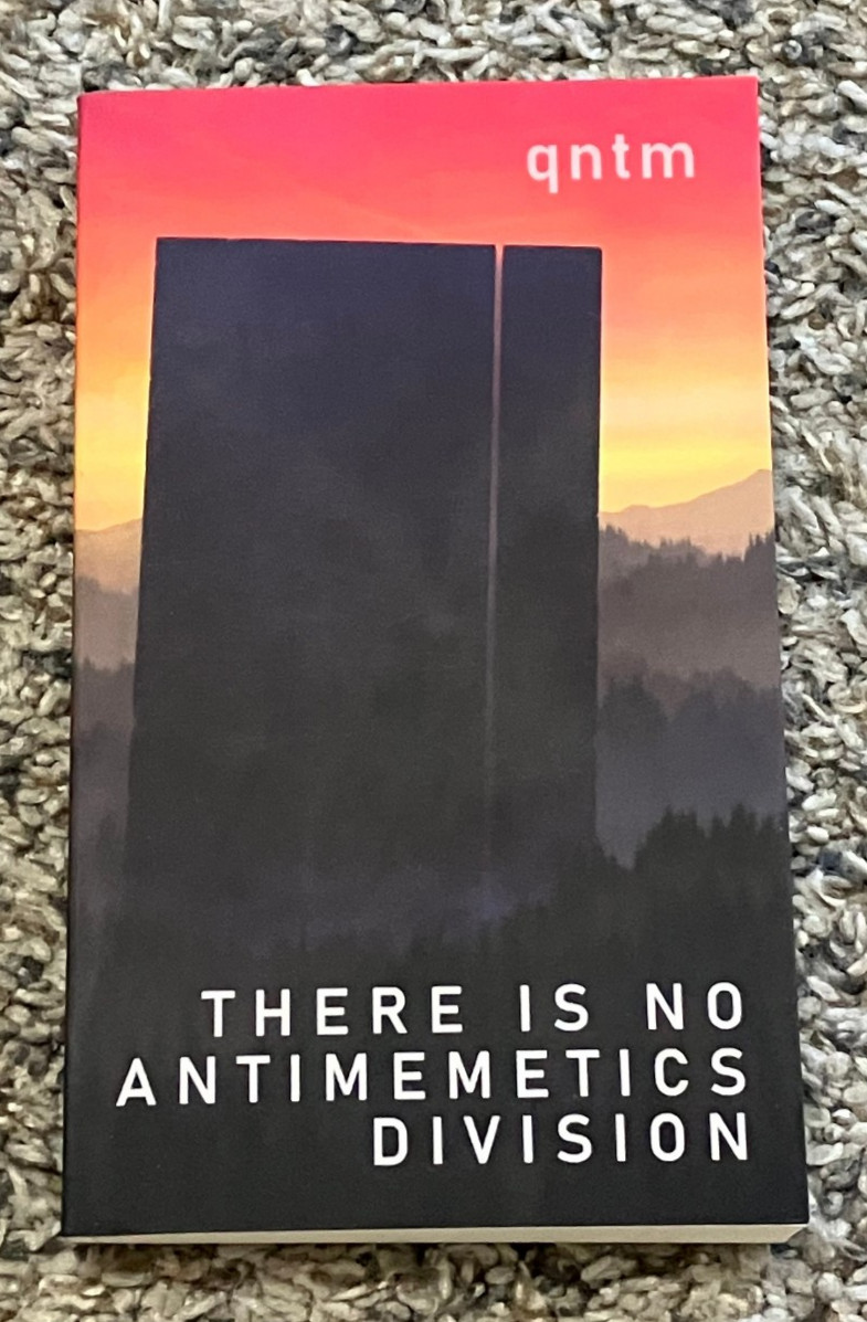 „There Is No Antimemetics Division“ by qntm (Original Paperback) [OOP — Rare!]