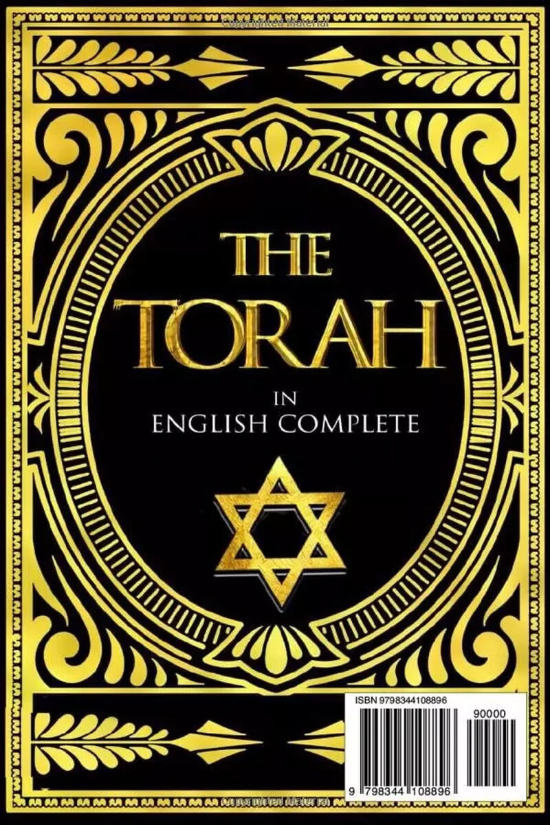 The Torah in English Full Version Large Print : Read Holy Scriptures The First S
