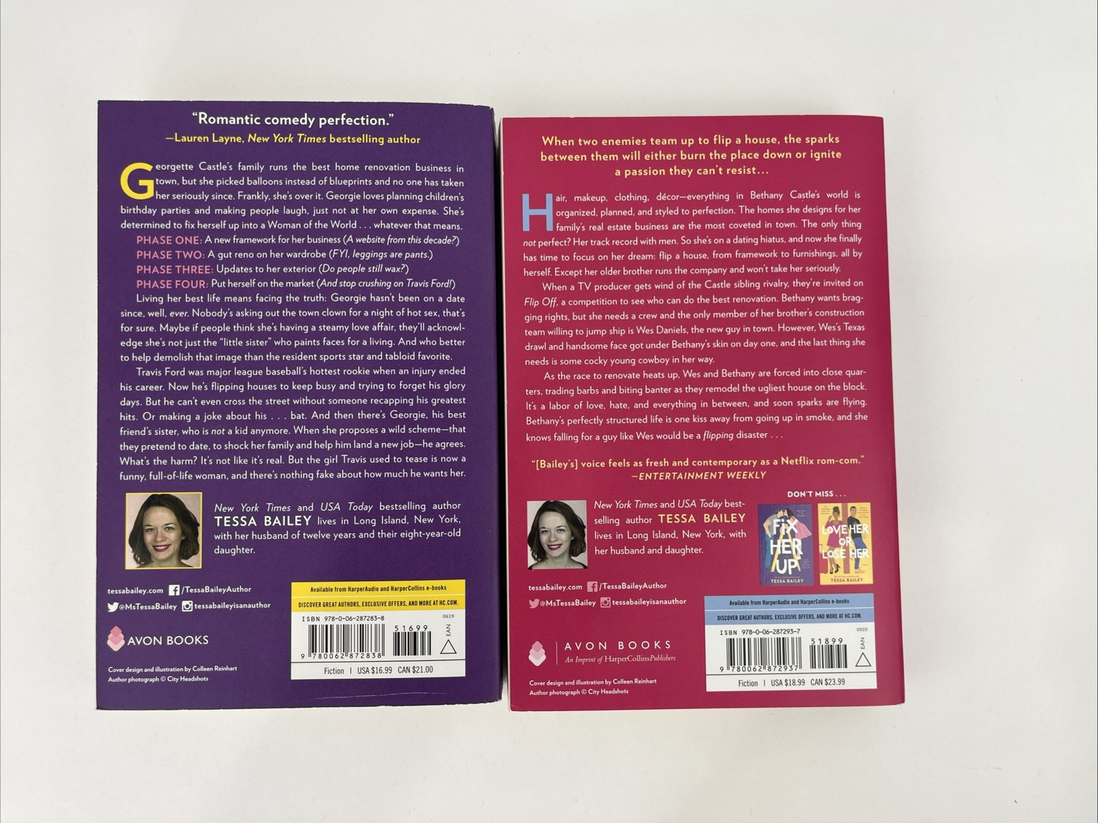 Tessa Bailey 13 Book Lot – Academy & Clarksons & More