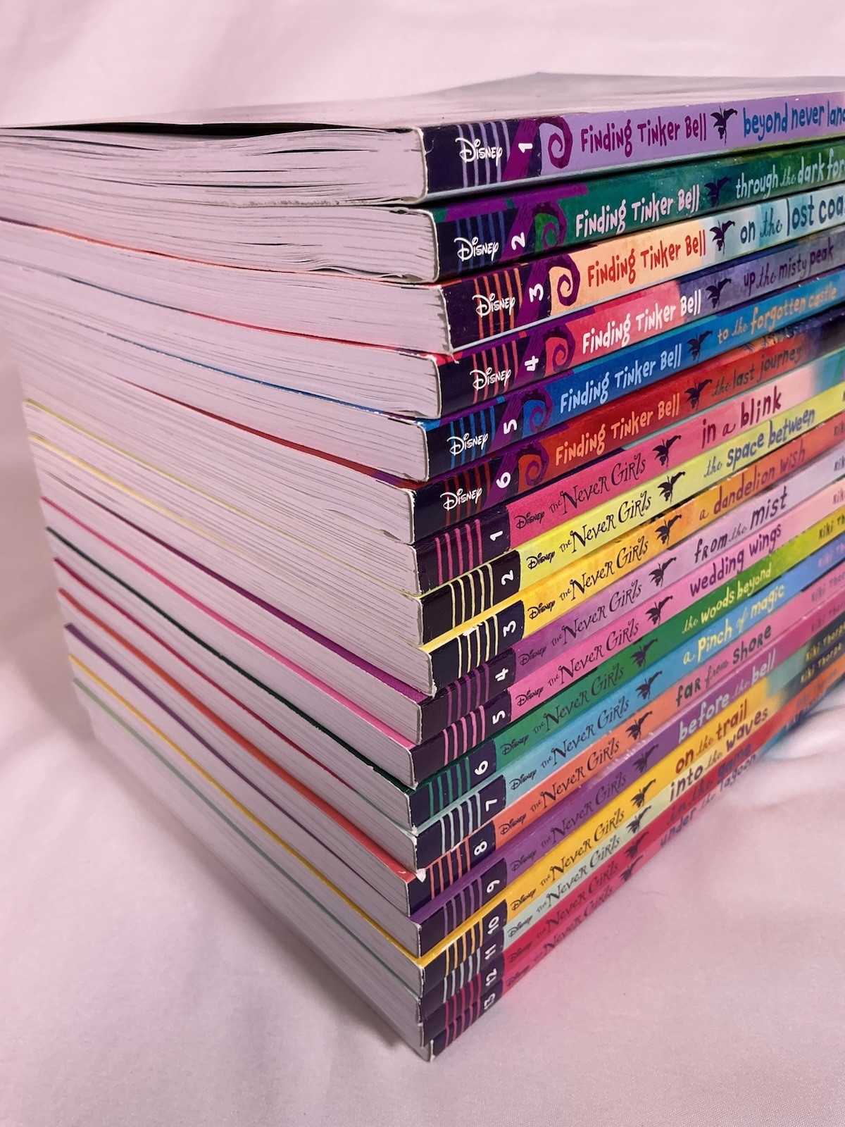 Disney Never Girls (Set 1-13) & Finding Tinker Bell (Set 1-6) Paperback
