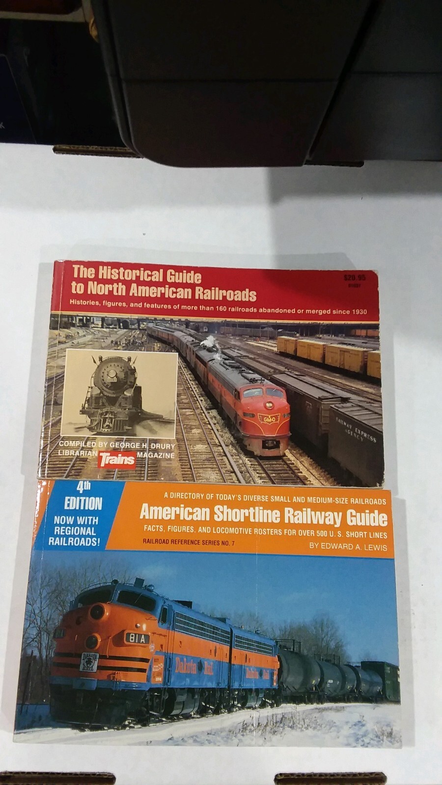 The Historical Guide to North American Railroad, plus Shortline Railway D12