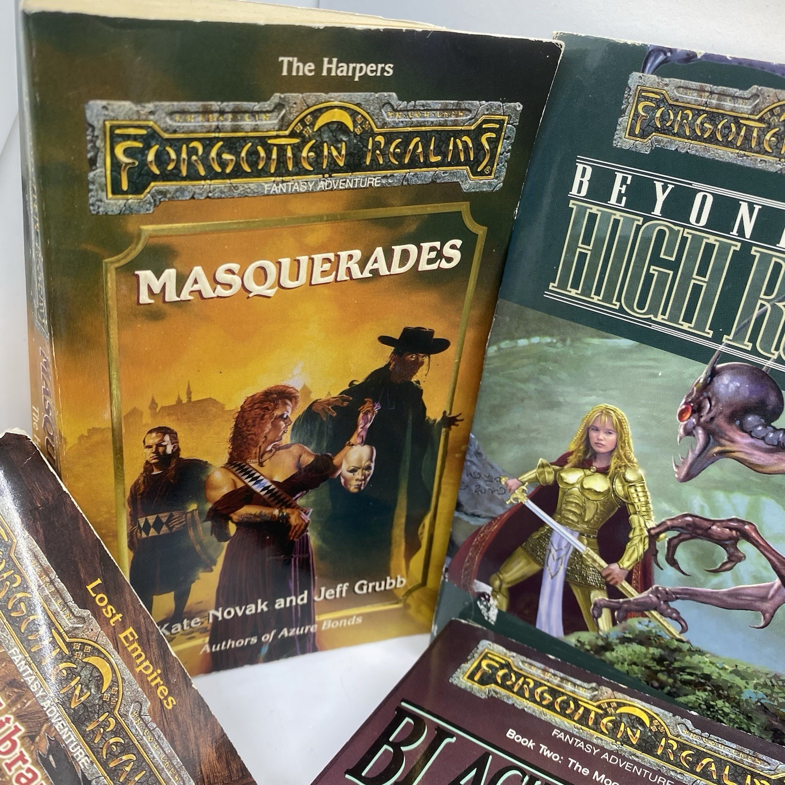 Forgotten Realms Book Lot 10 R.A. Salvatore Mel Odom Douglas Niles Paperback