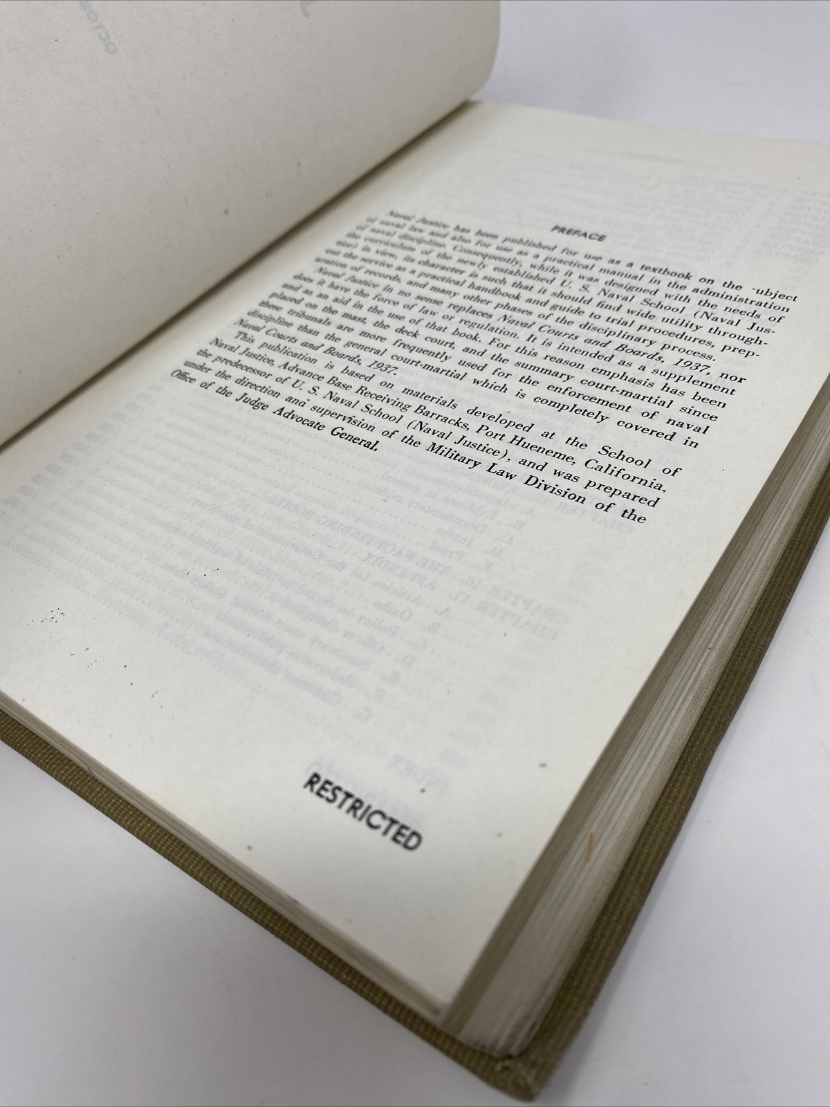 Naval Justice Book – October 1945 – NAVPERS 16199