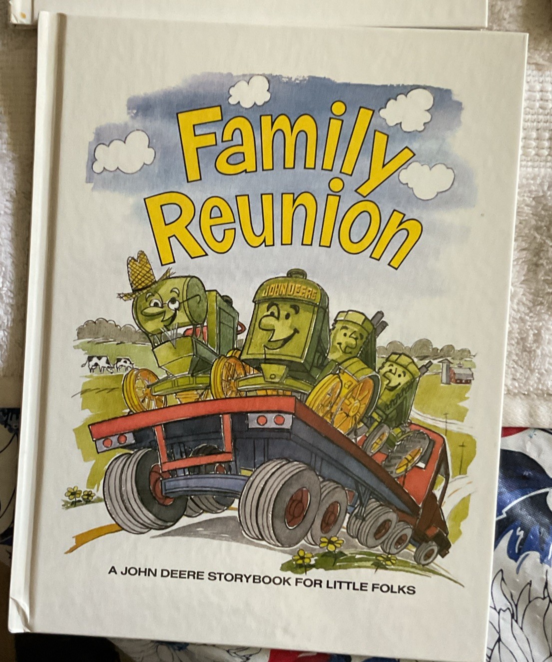 7 John Deere STORYBOOK FOR LITTLE FOLKS Books Johnny Tractor CORNY CORNPICKER ++