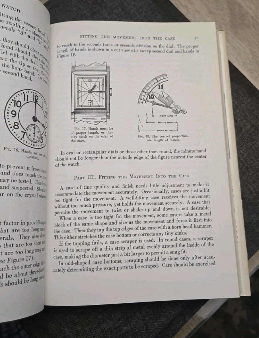THE WATCH REPAIRER’S MANUAL BY HENRY FRIED 1974 THIRD EDITION HC/DJ VERY NICE!