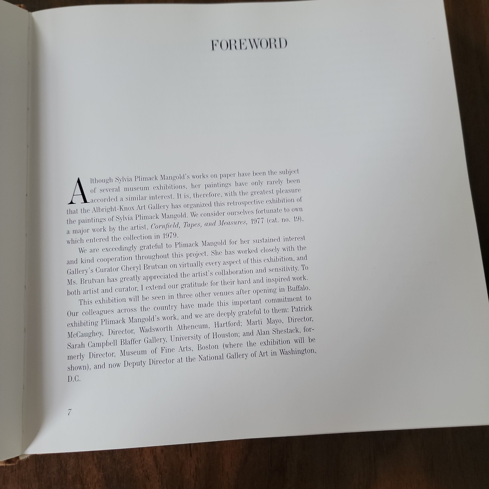 The Paintings of Sylvia Plimack Mangold: 1965-1982 Thomas H. Garver