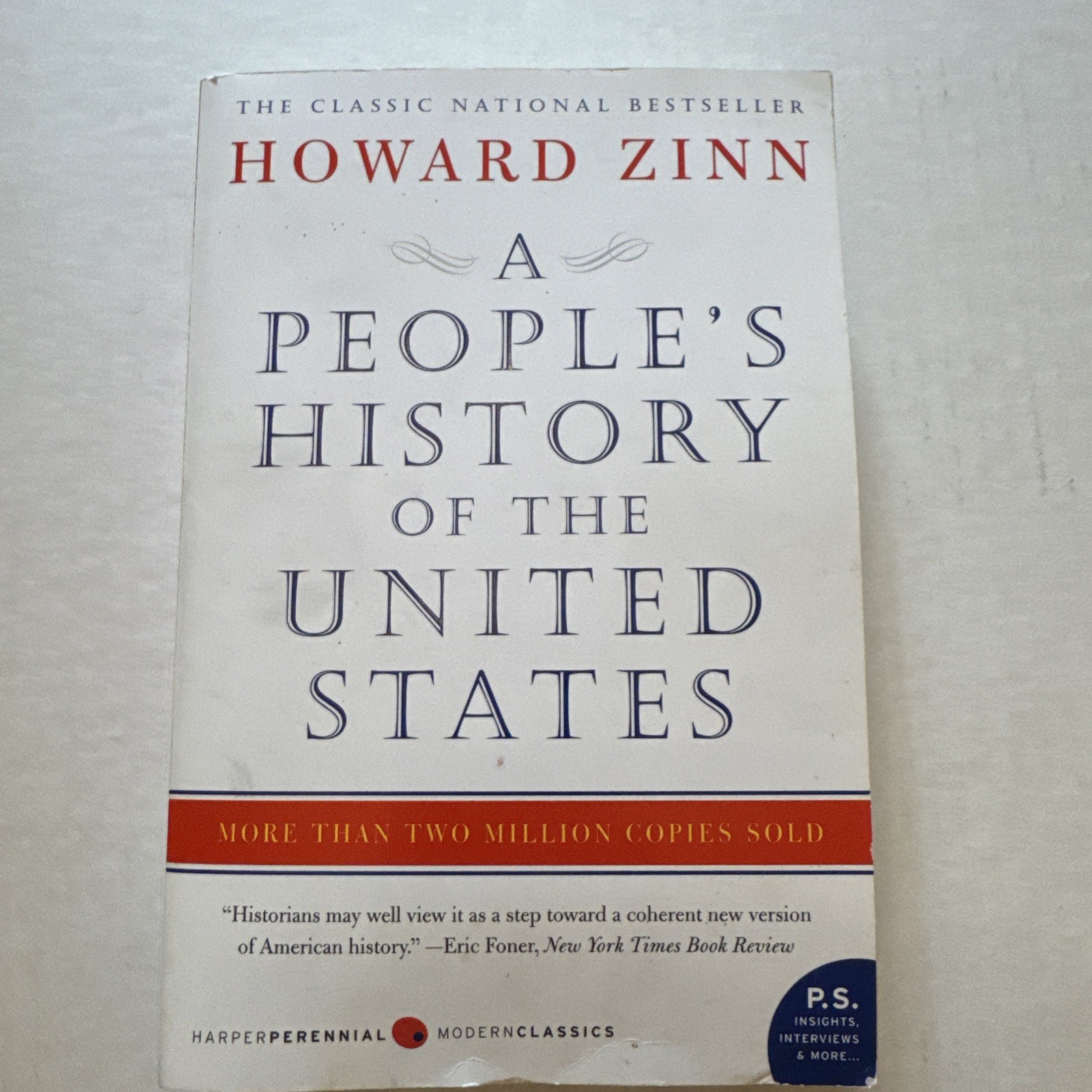 People’s History of the United States by Howard Zinn (2005, Trade Paperback)