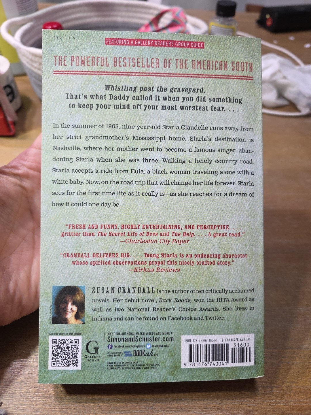 Whistling Past the Graveyard, Susan Crandall, 2014, Trade Paperback