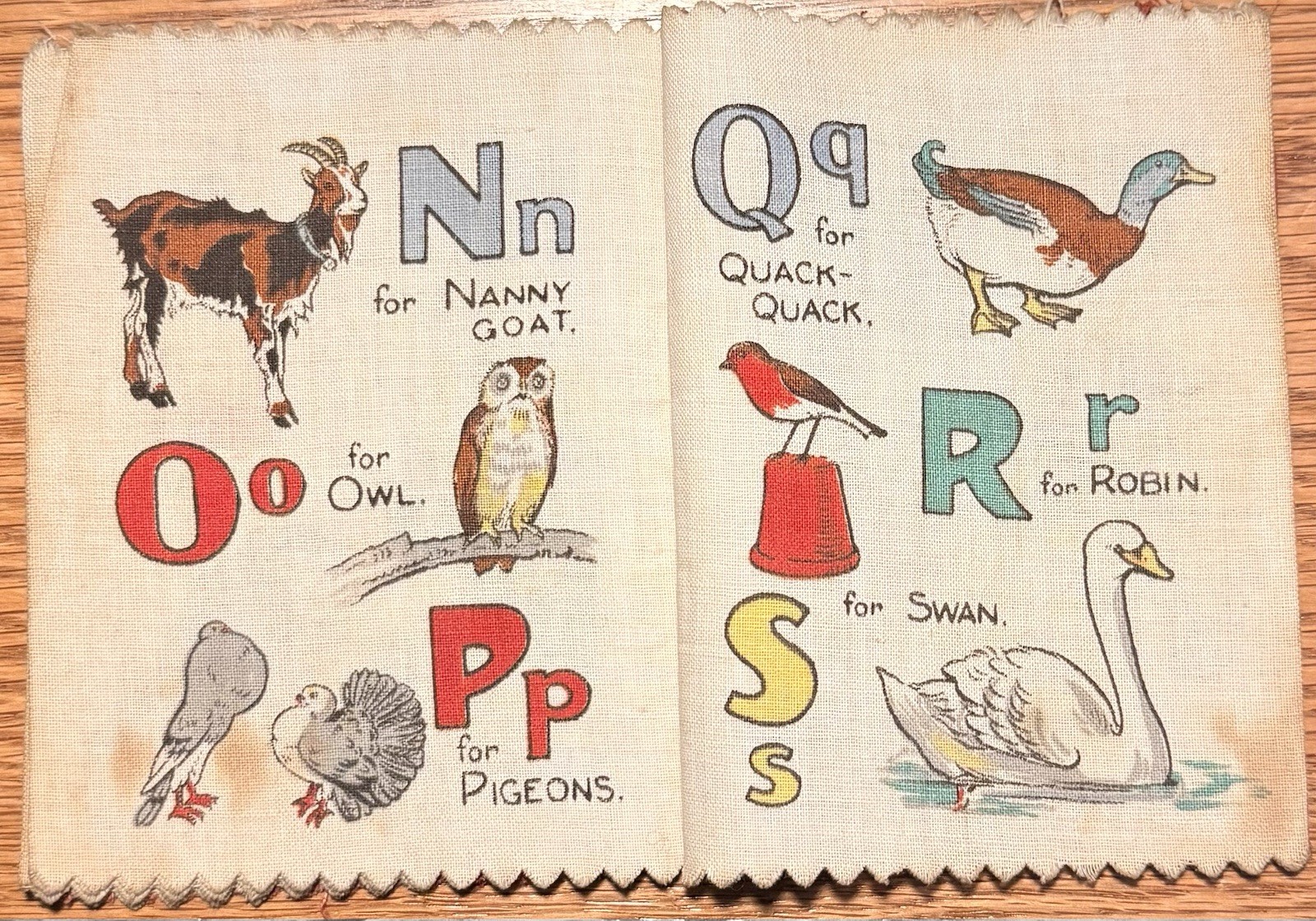 1910’s “Little Checks” Dean’s Rag Book, British London, “Quite Indescribable”