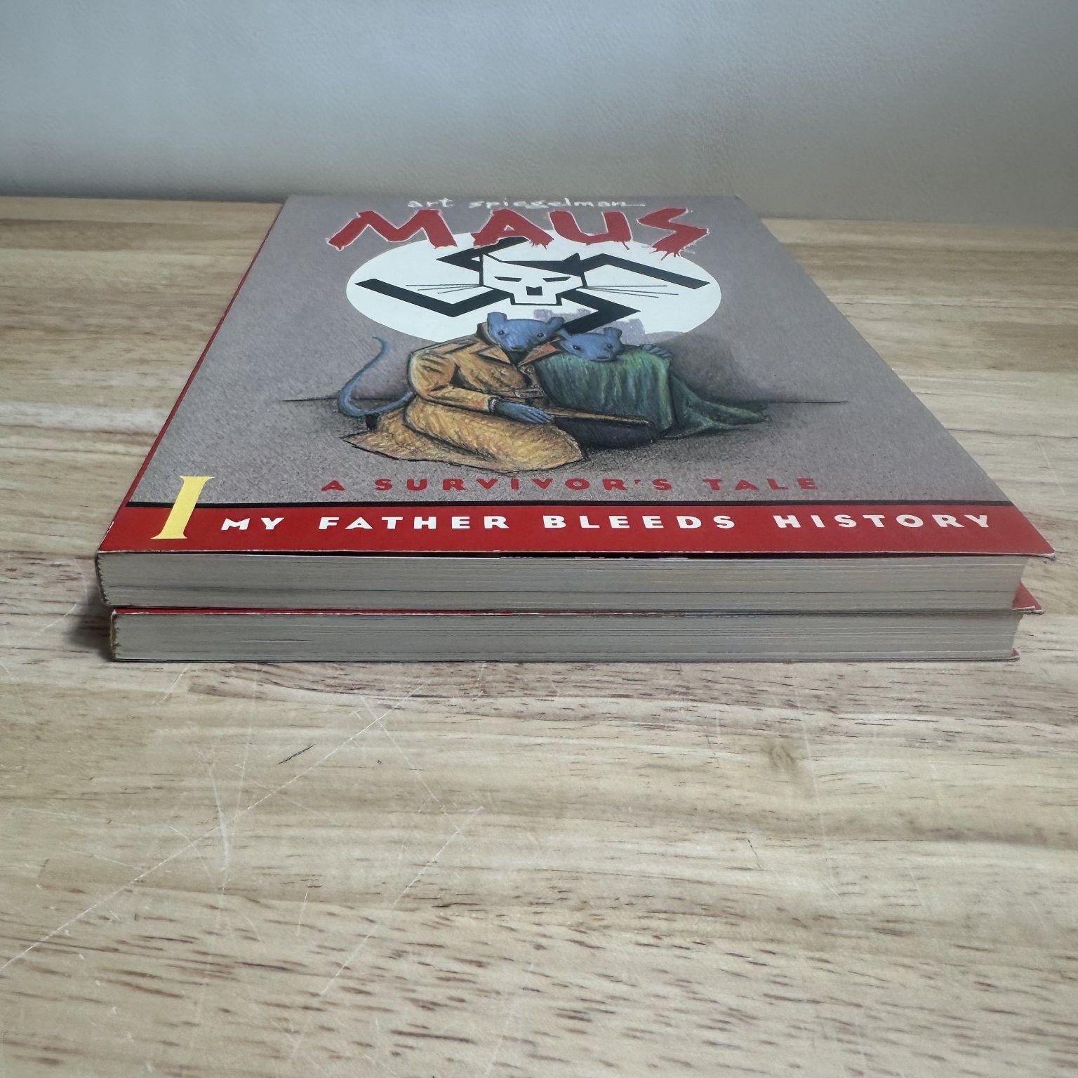 Maus I & II Art Spiegelman Graphic Novel Holocaust Memoir Pantheon Box Set
