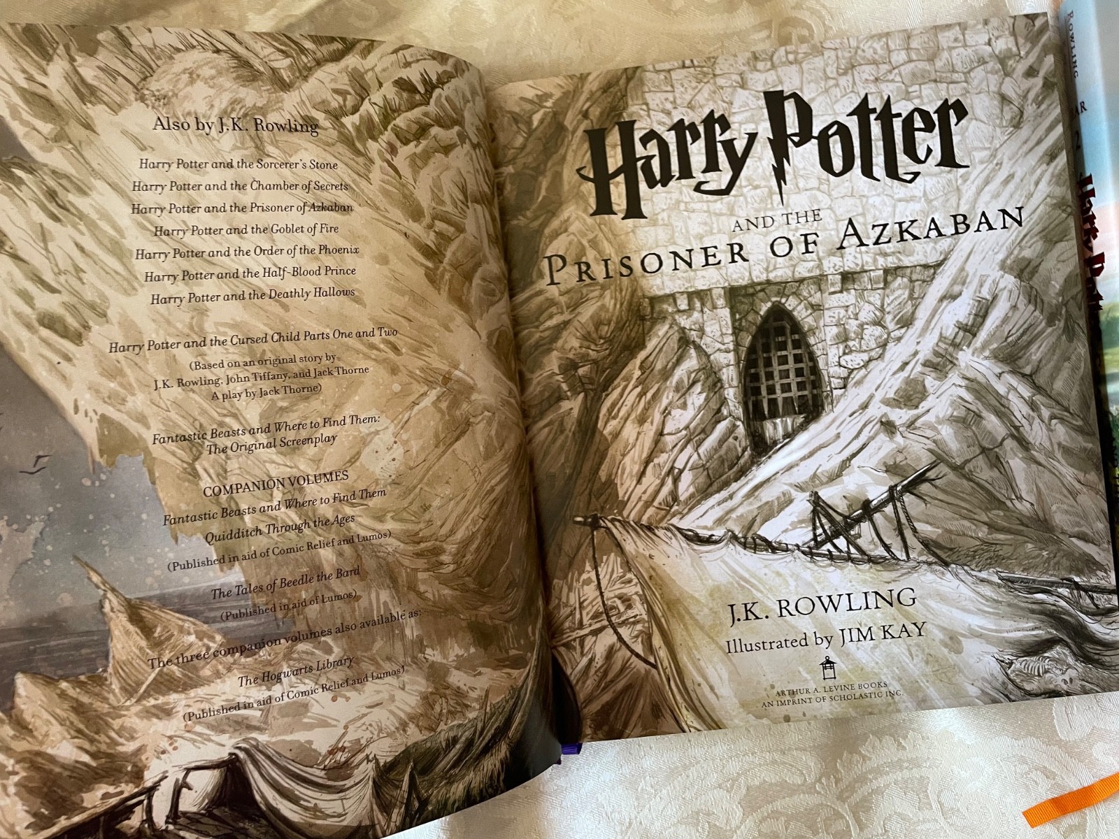 JK Rowling Harry Potter: The Illustrated Editions Years 1-3: 3 Set Pack Jim Kay