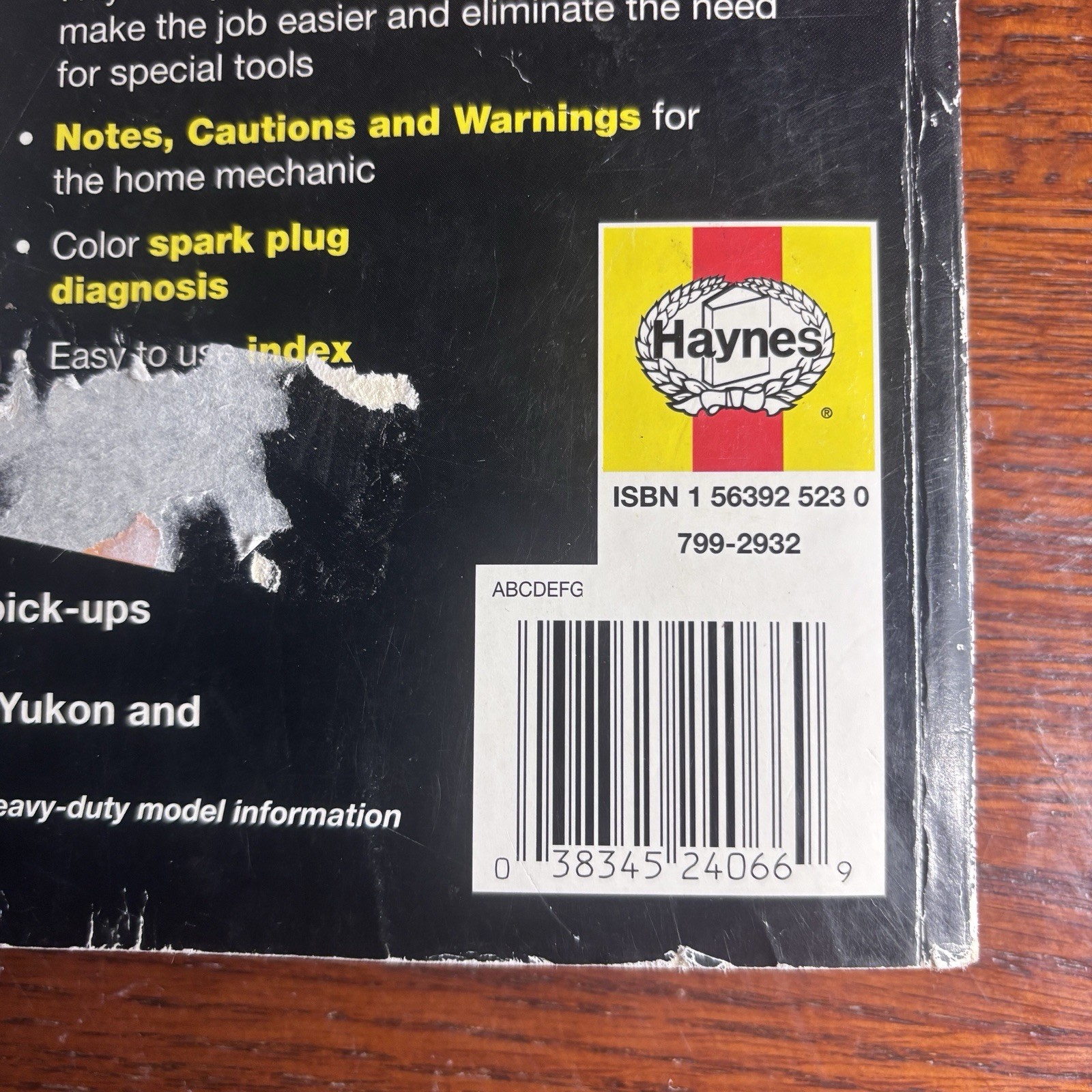 Chevrolet Silverado GMC Sierra 1999 and 2000 Haynes Repair Manual 24066 2WD 4WD