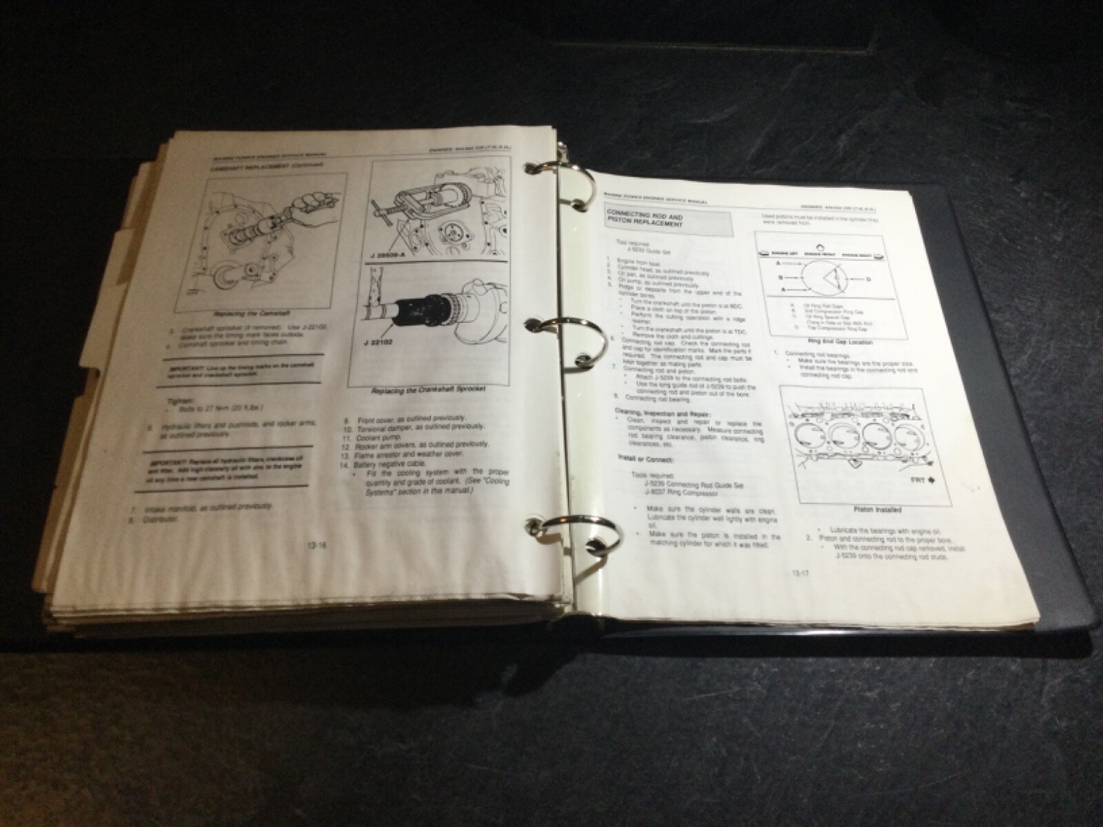 1986-1992 Marine Power GM Engines Shop Manual 3.0L 4.1L 4.3L 5.0L 5.7L 7.4L 8.2L
