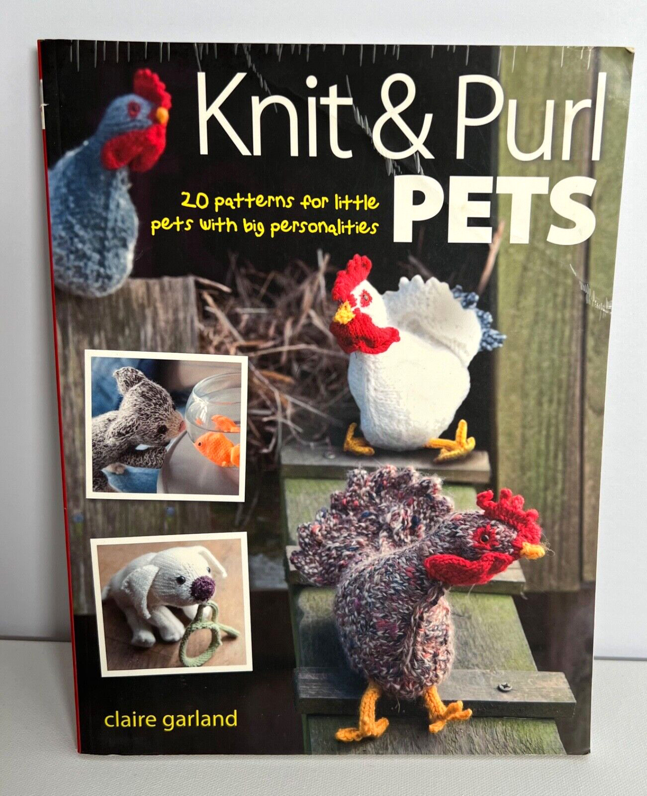 Lot of 3 Knitting Books: Doggy Knits – Stylish Knits for Dog – Knit & Purl Pets