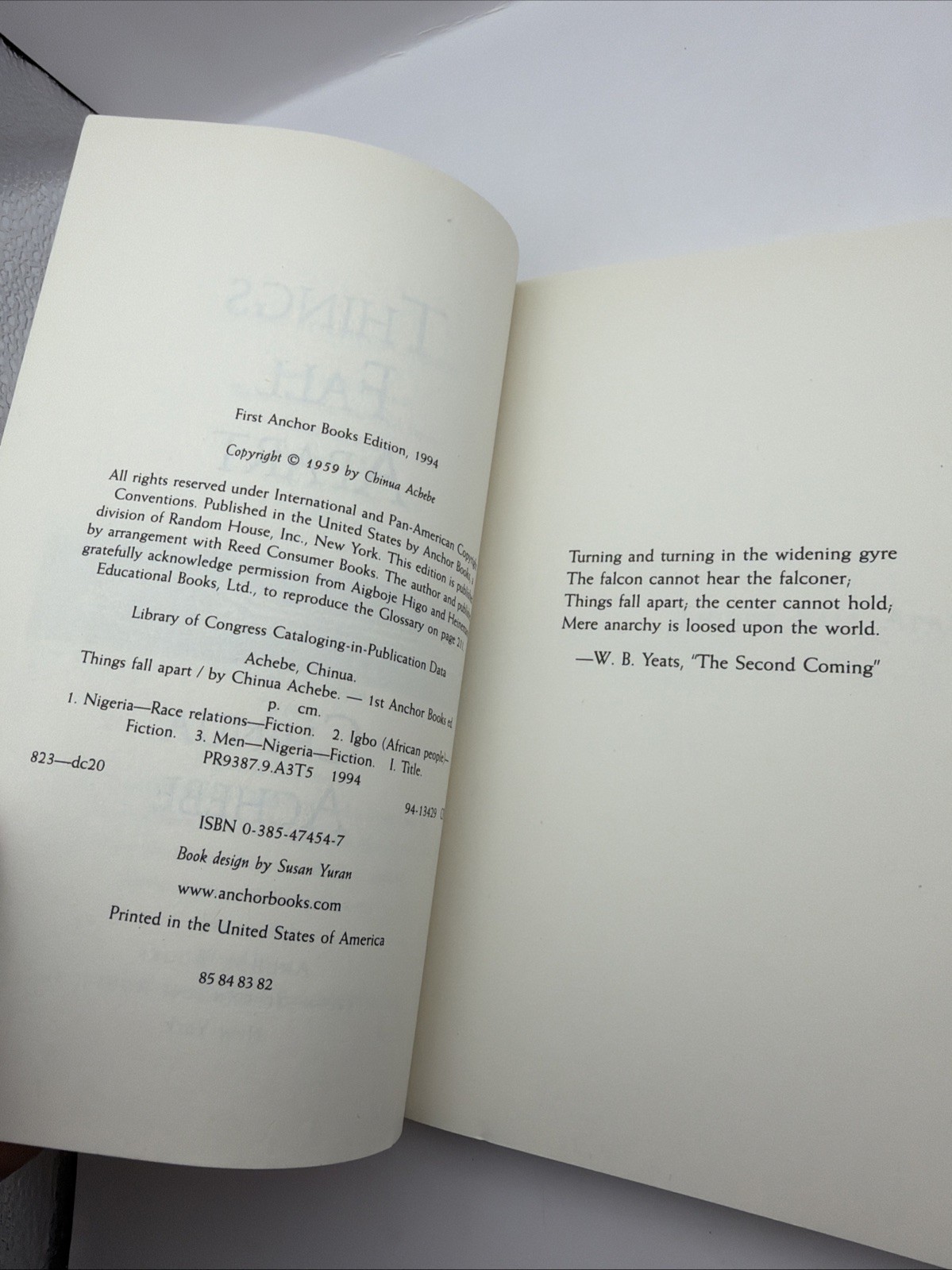 Things Fall Apart: A Novel by Achebe, Chinua