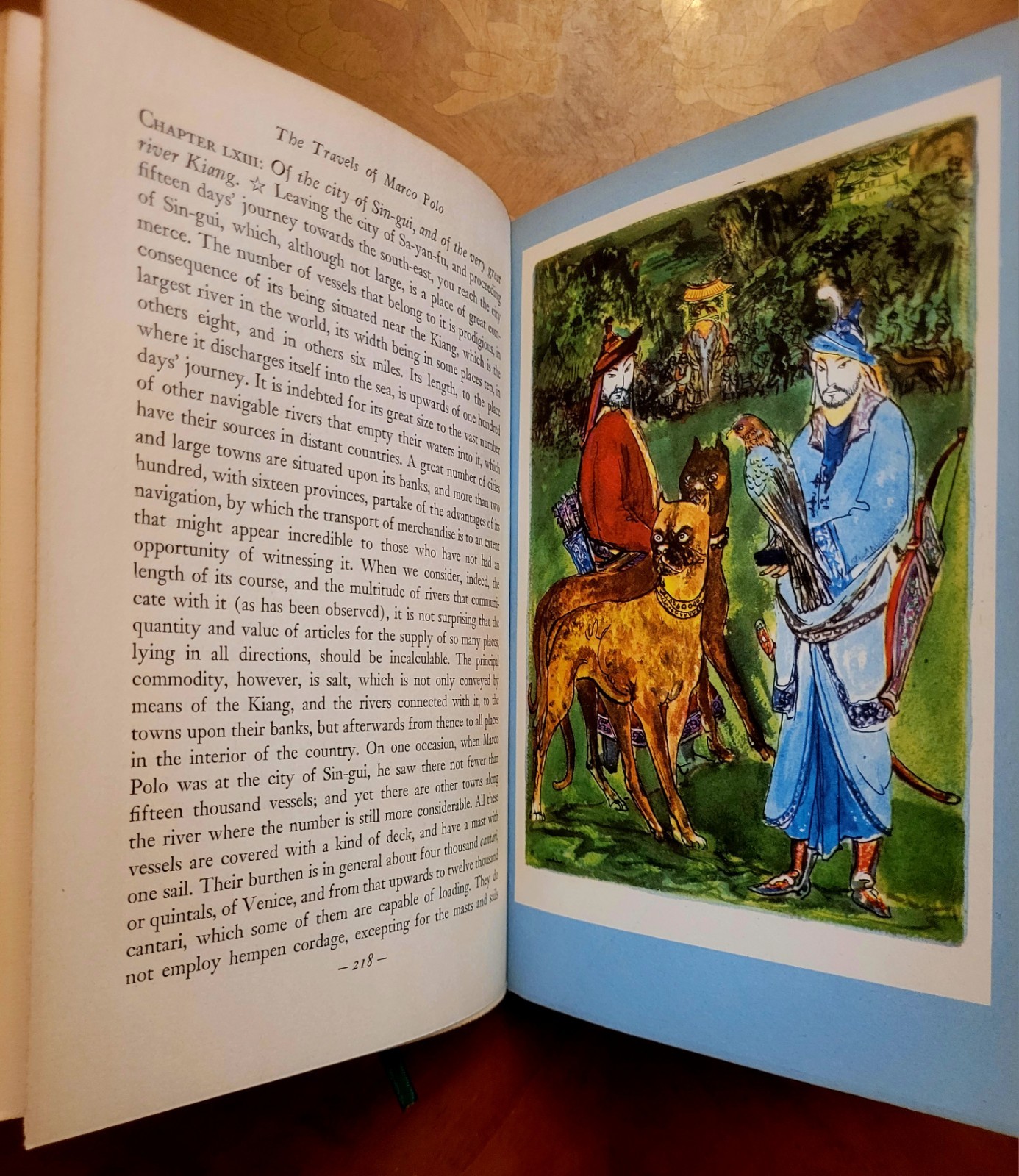 The Travels of Marco Polo The Venetian, 1948, first American edition, 344 pages.