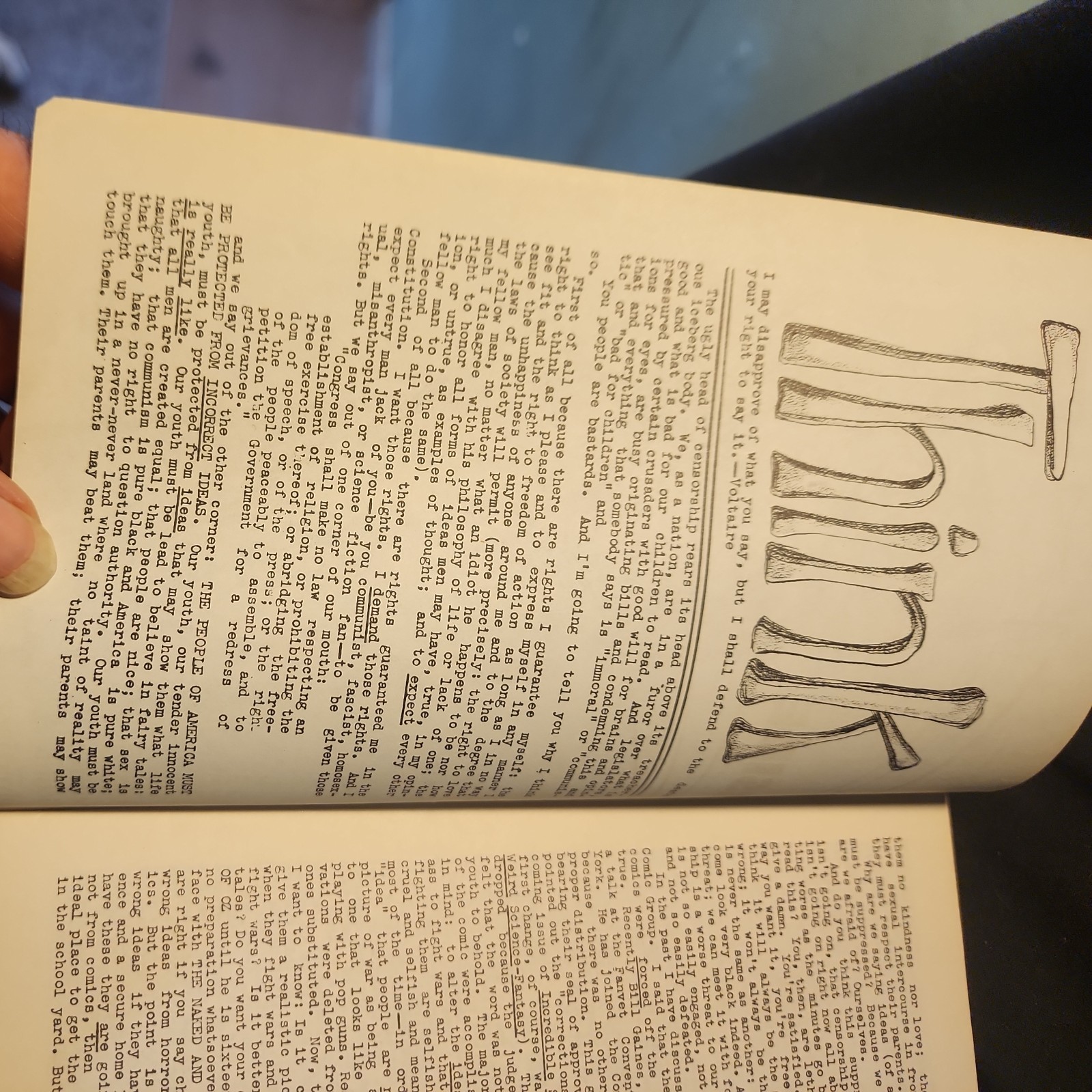 Inside and Science Fiction Advertiser #9 May 1955 „Hardcover“ story by Ellison