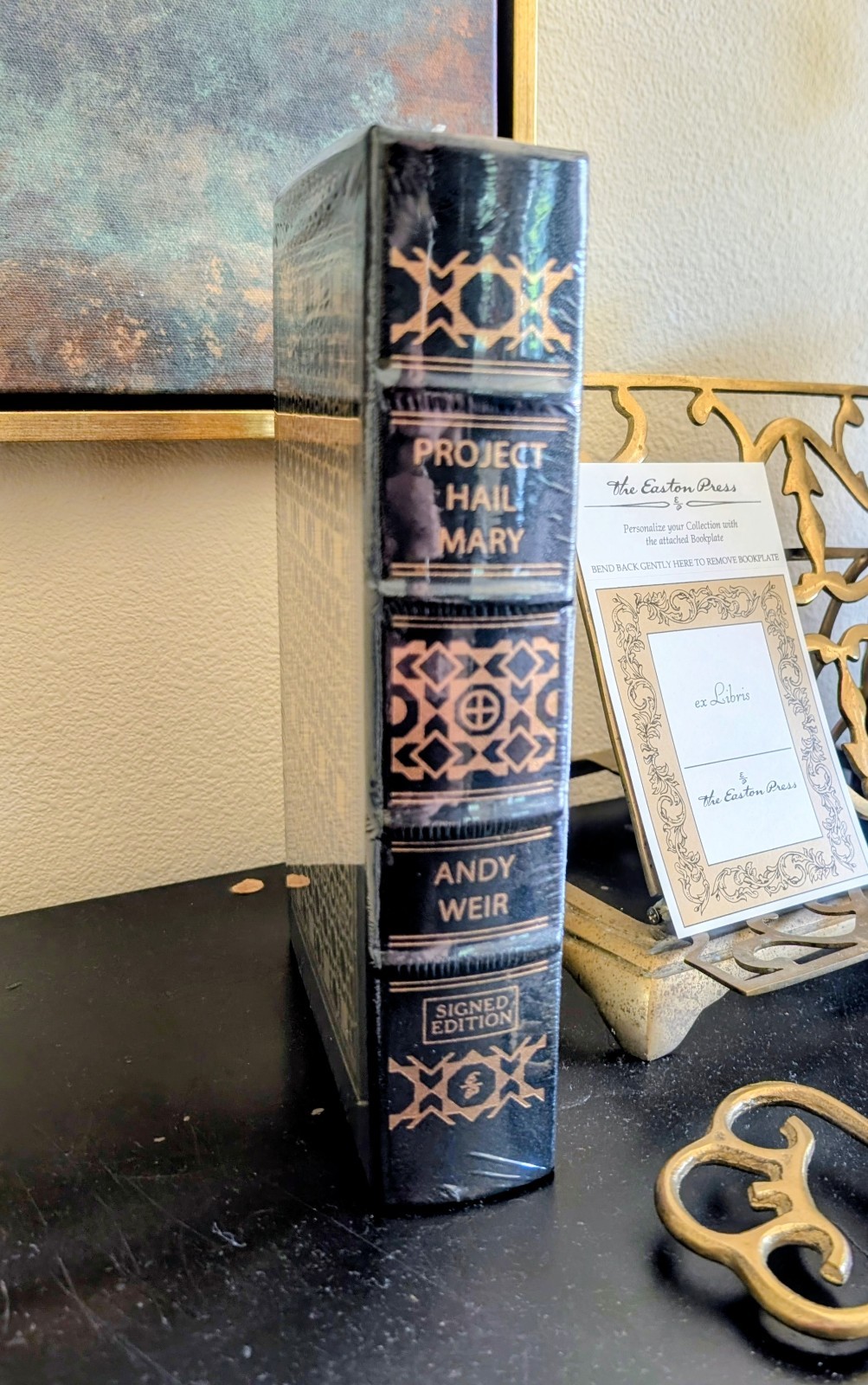 Project Hail Mary Andy Weir – SIGNED Factory Sealed Easton Press Special Edition