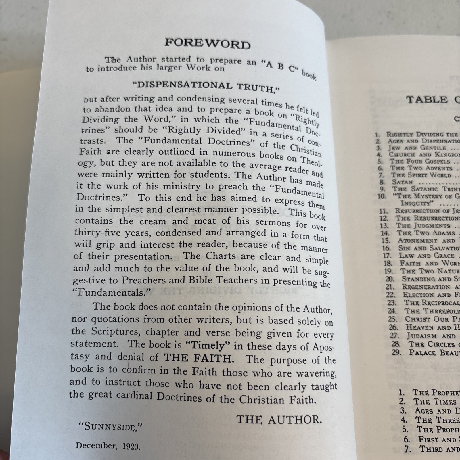 Rightly Dividing the Word – Clarence Larkin – Illustrated Hardcover – Dispensati