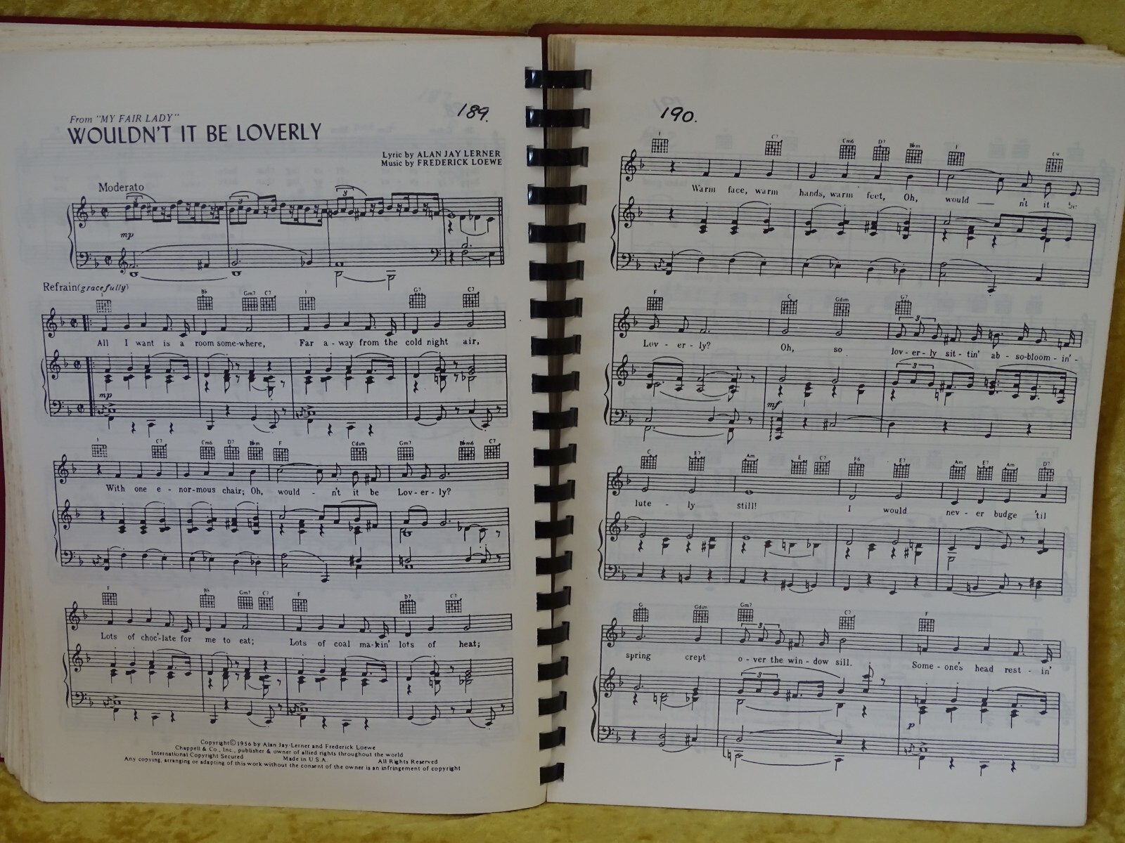 AUSTRALIAN GIRLS CHOIR 493 page 106 songs SHEET MUSIC BOOK Pop Classic Carols ++