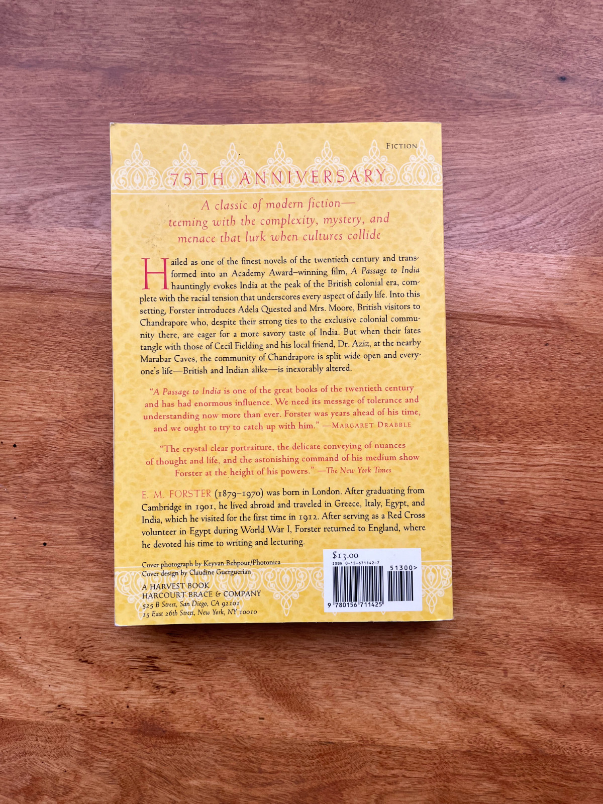 Passage to India by E. M. Forster (1965, Trade Paperback)