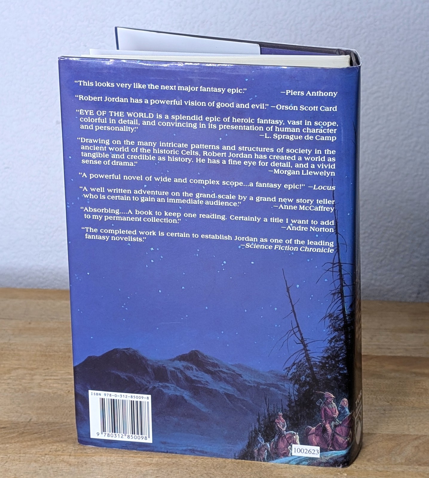 The Eye of the World by Robert Jordan Book Club Edition Hardback 1990 Tor