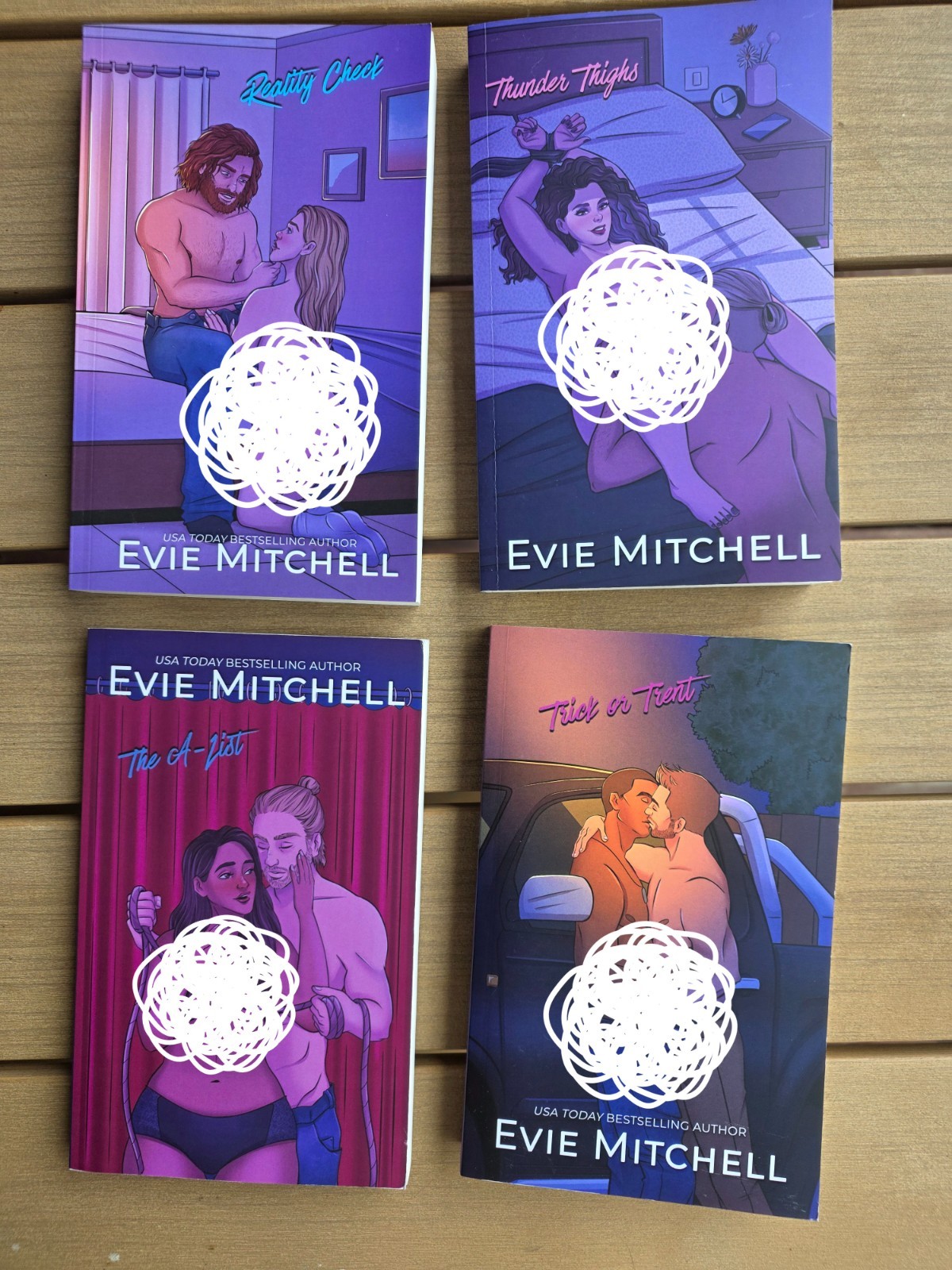 Evie Mitchell RARE book signing bundle