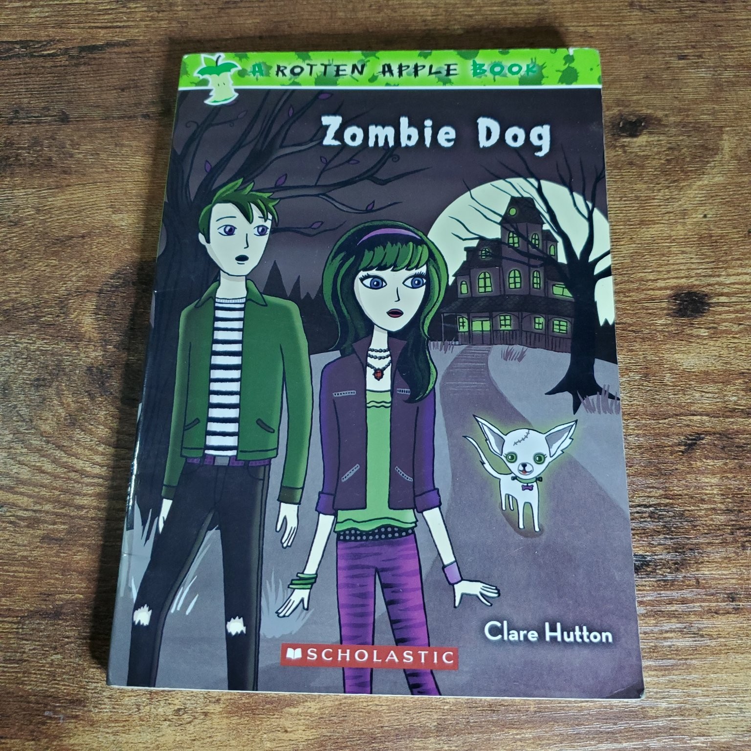 Rotten Apple Books Lot Zombie Dog Drop-Dead Gorgeous Scholastic Horror