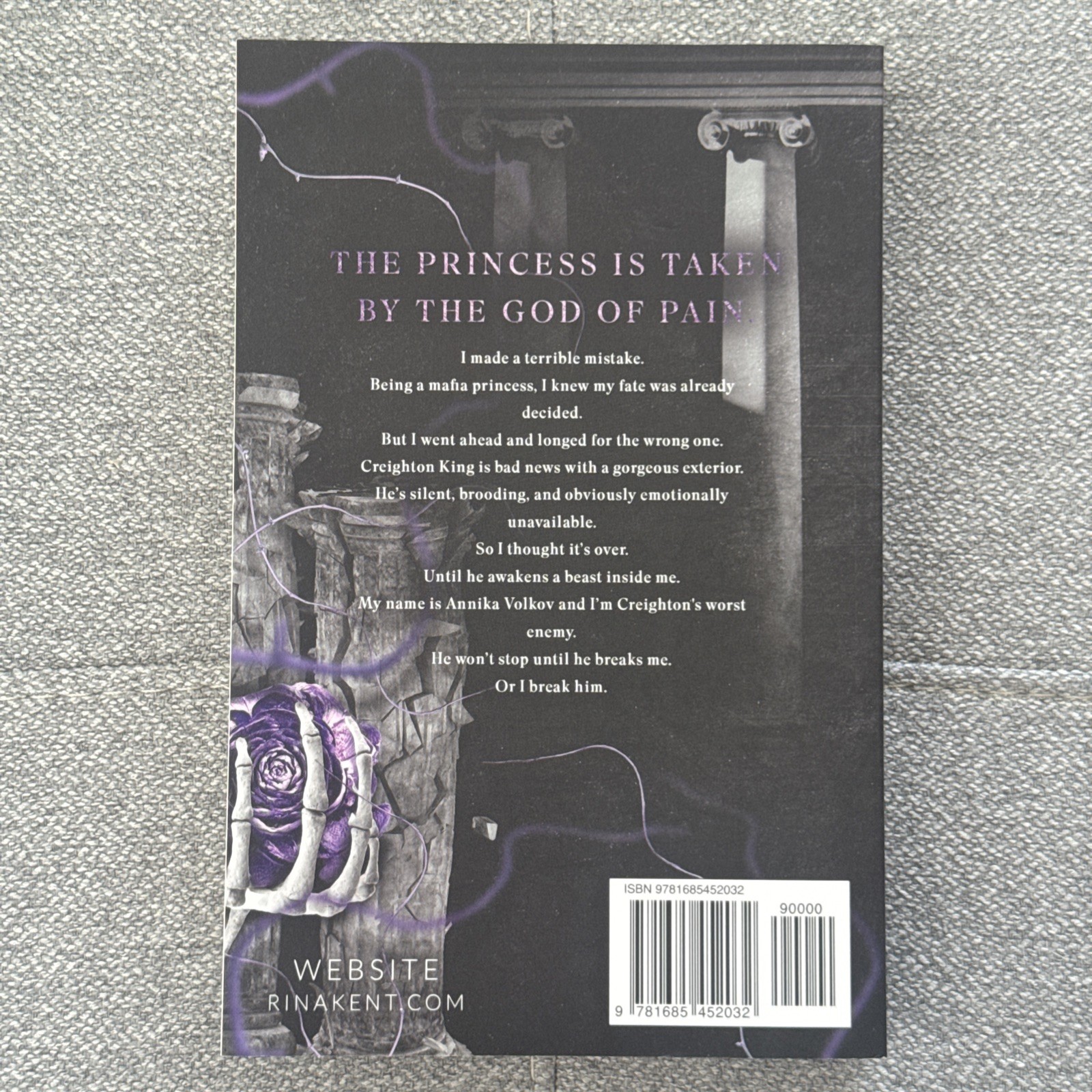 God of Pain: Legacy of Gods by Rina Kent (Paperback)