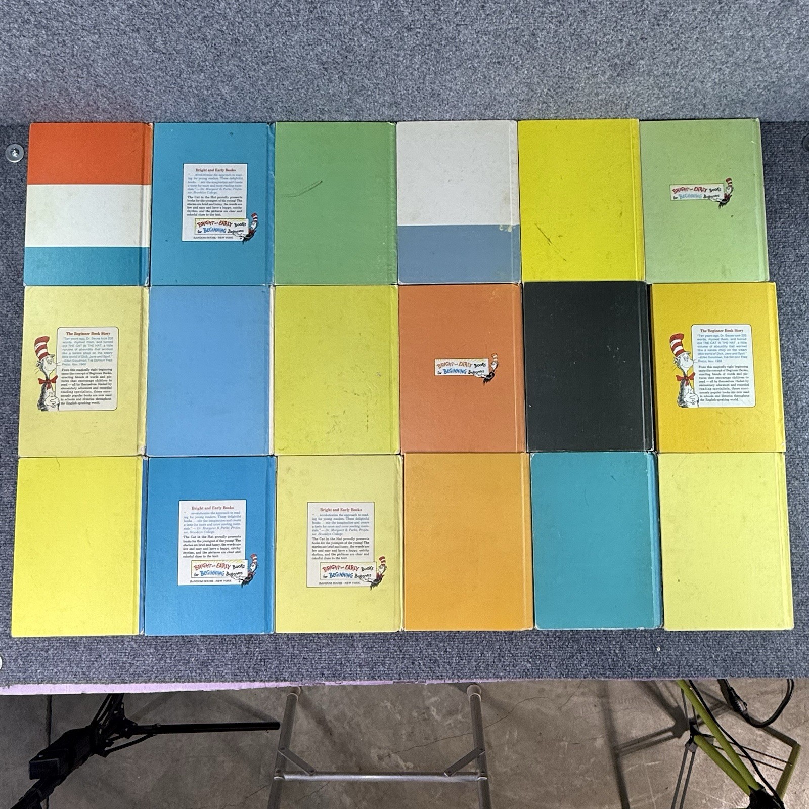 Lot of 36 Vintage Beginner Books – Dr Seuss LeSieg Berenstain