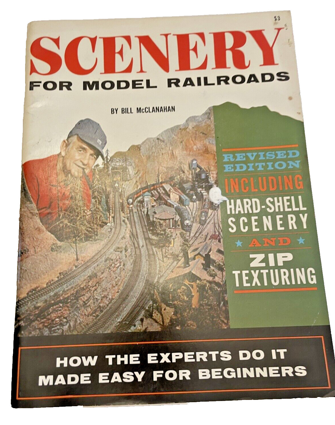 Model Railroads Scenery by Bill McClanahan Paperback 104 Pages 1969 Vintage Book