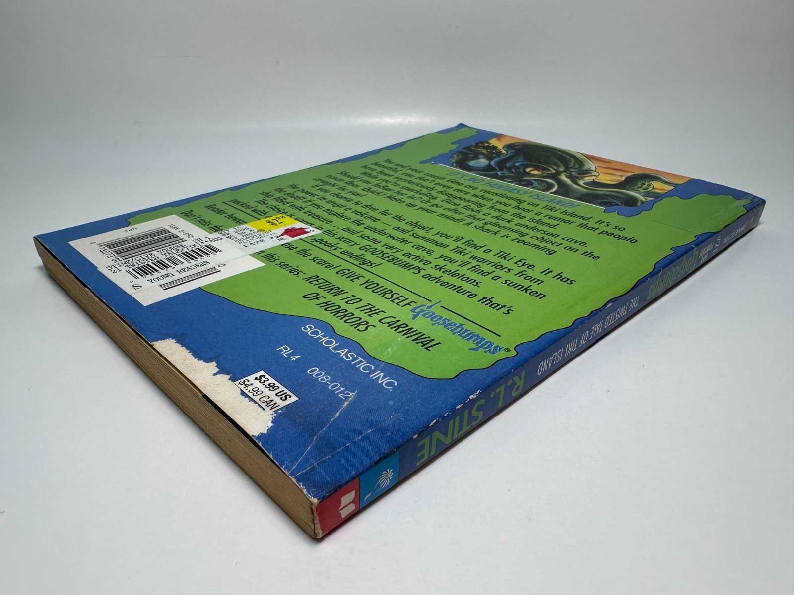 1st Print #21 The Twisted Tale of Tiki Island Give Yourself Goosebumps RL Stine
