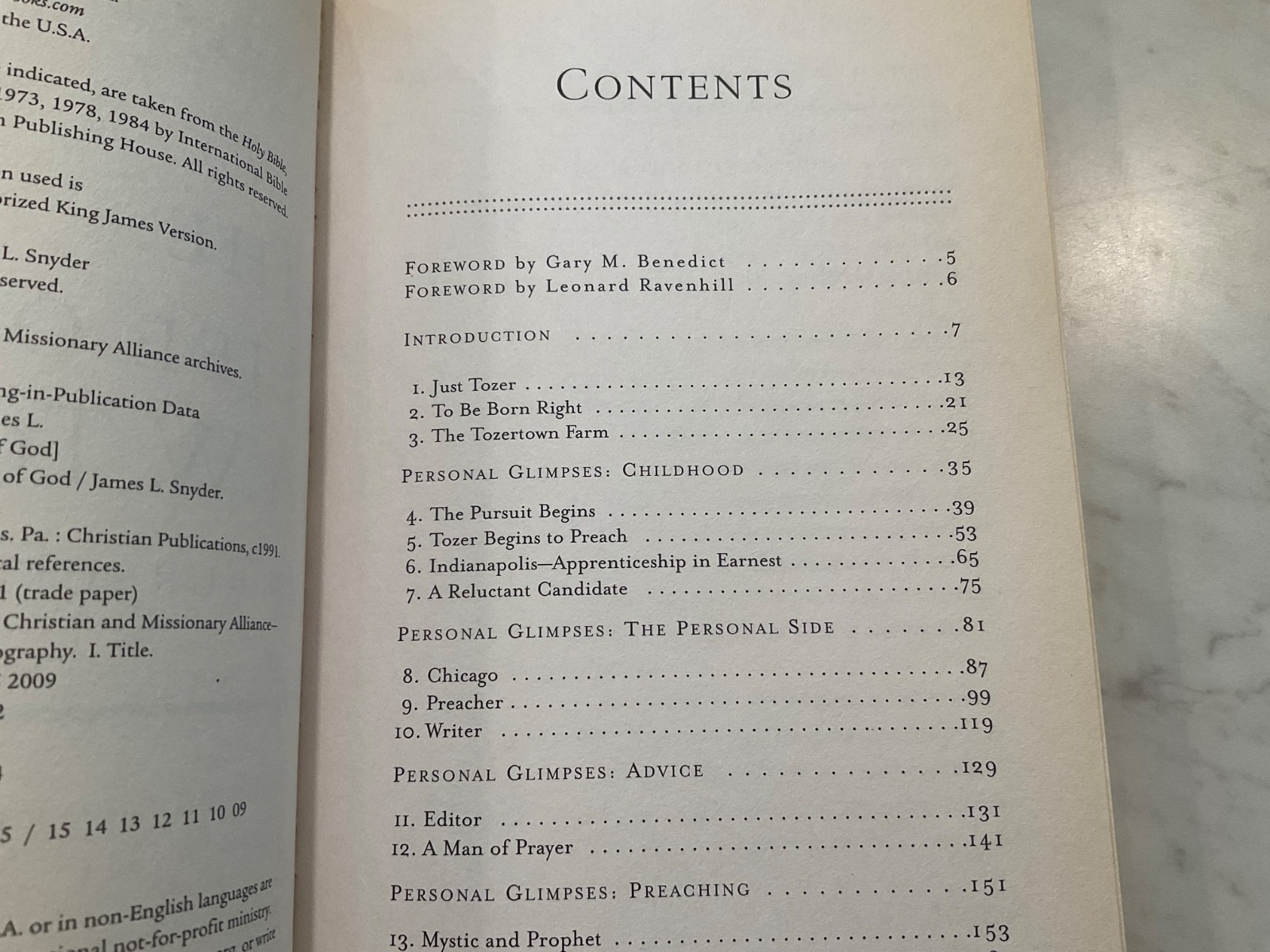 Life of A. W. Tozer : In Pursuit of God by James Snyder
