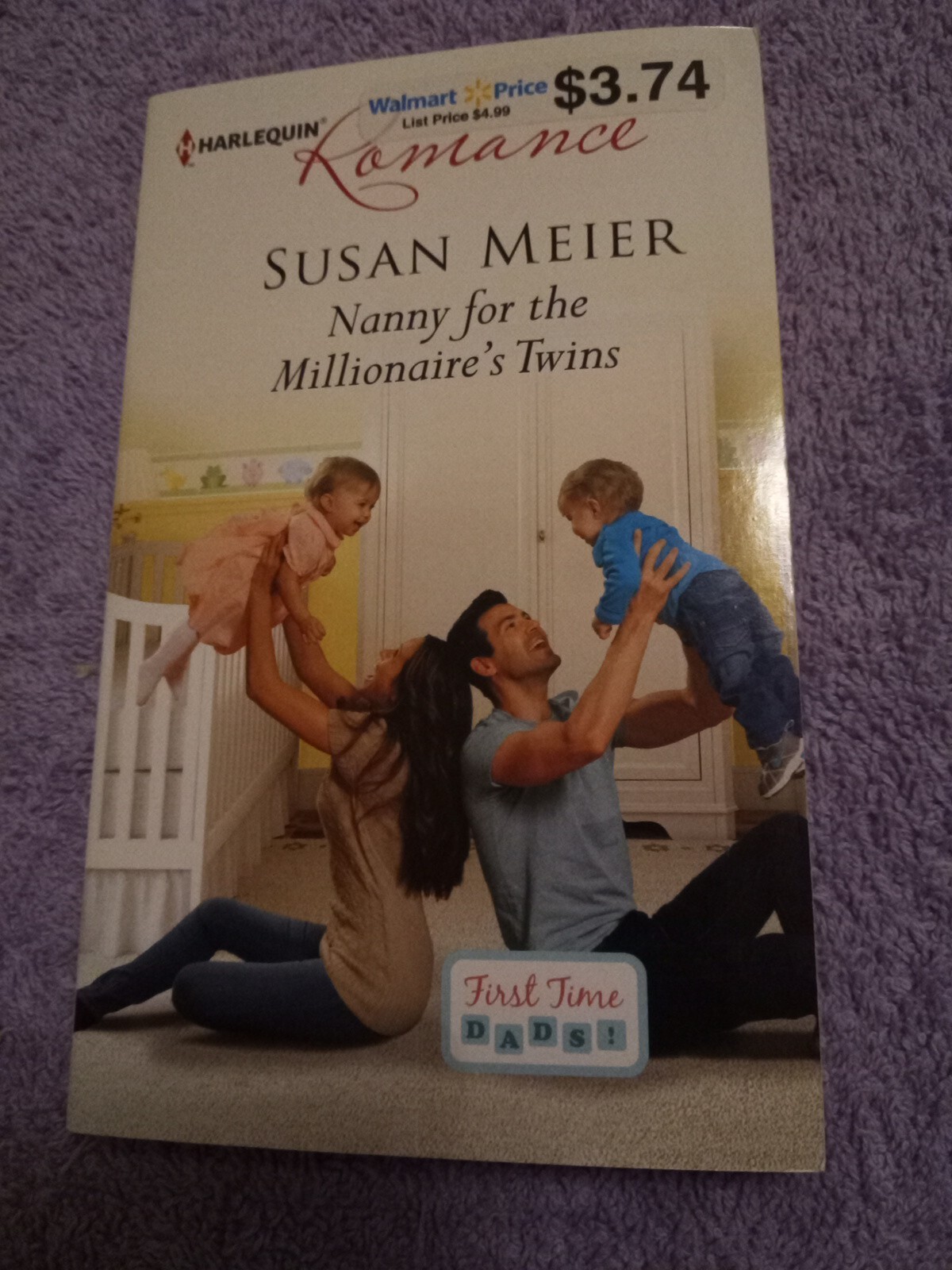 Nanny for the Millionaire’s Twins by Susan Meier (2012, Mass Market)