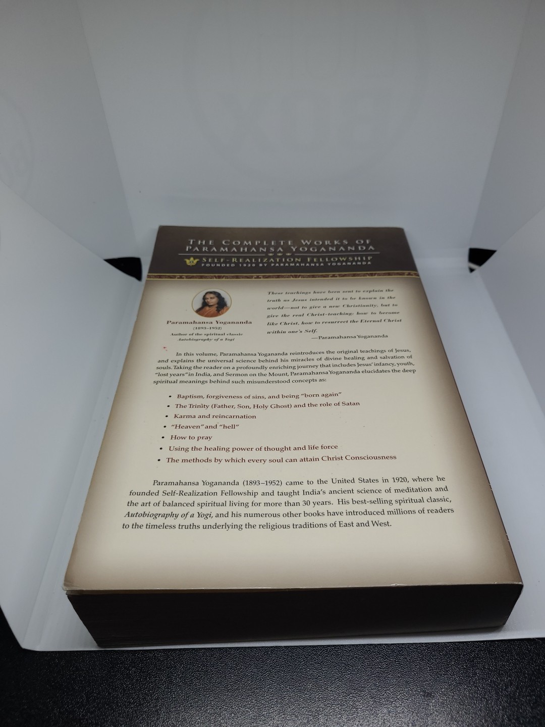 Boxed/Second Coming of Christ by Param Yogananda (2008, Trade Paperback)