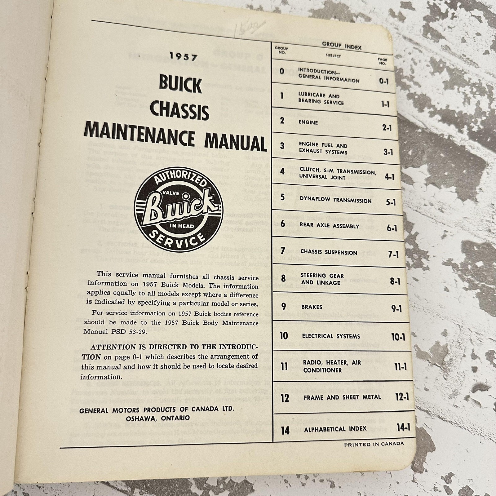 Vintage 1957 Buick Maintenance Chassis Body Service Manuals Lot 3 PB Canada
