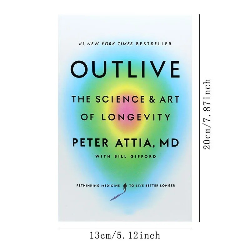 Outlive : The Science and Art of Longevity by Peter Attia (2023, Hardcover)